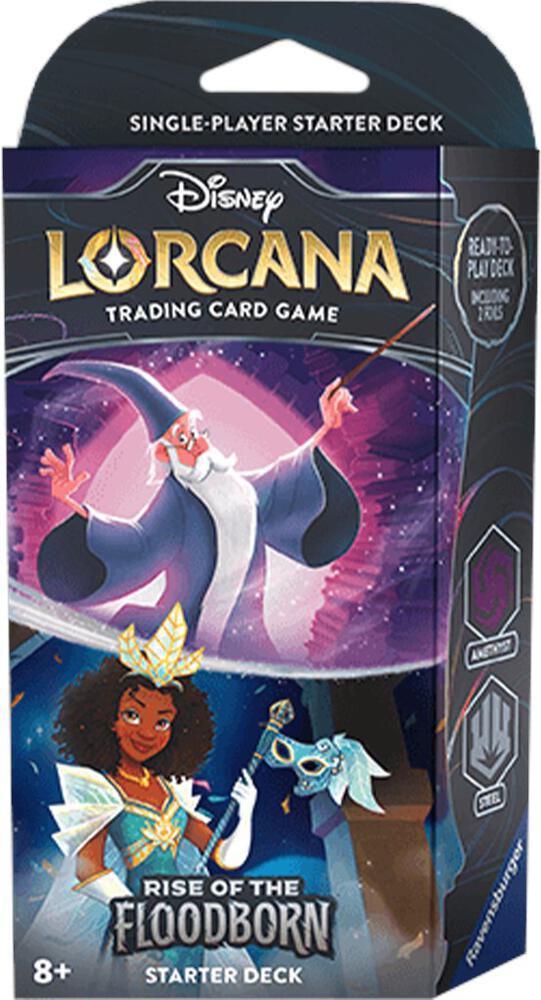 Lorcana TCG - Rise of the Floodborn Single-Player Deck (Amethyst & Steel)