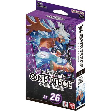 ONE PIECE TCG: Purple Black Monkey D. Luffy ST26 Starter Deck