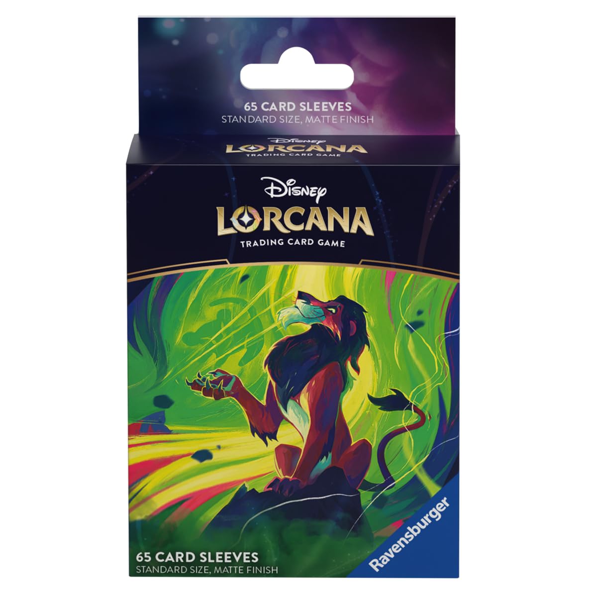 Lorcana TCG - Standard Matte Sleeves Scar Count 65