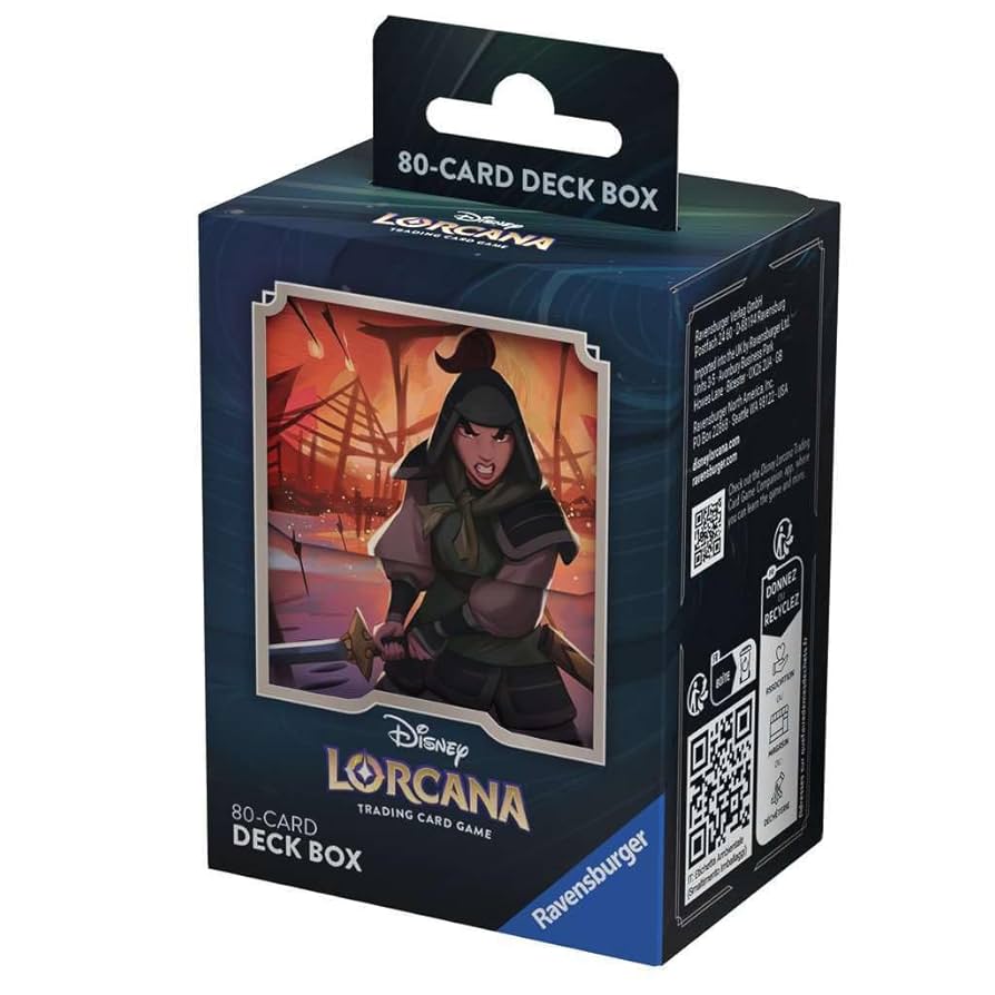 Lorcana TCG - Mulan 80-Card Deckbox
