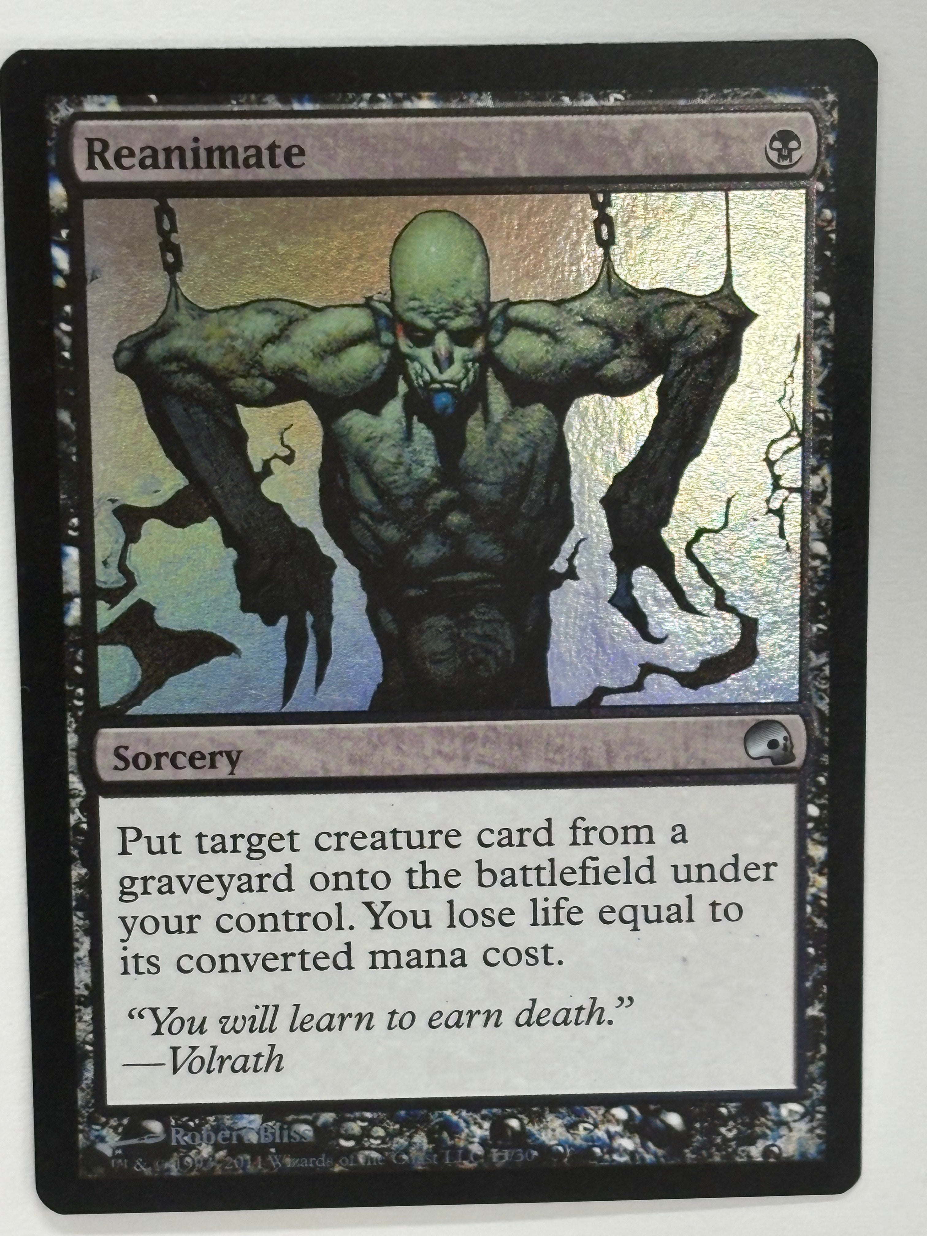 Magic The Gathering TCG - Premium Deck Series: Graveborn Reanimate 15 Foil NM