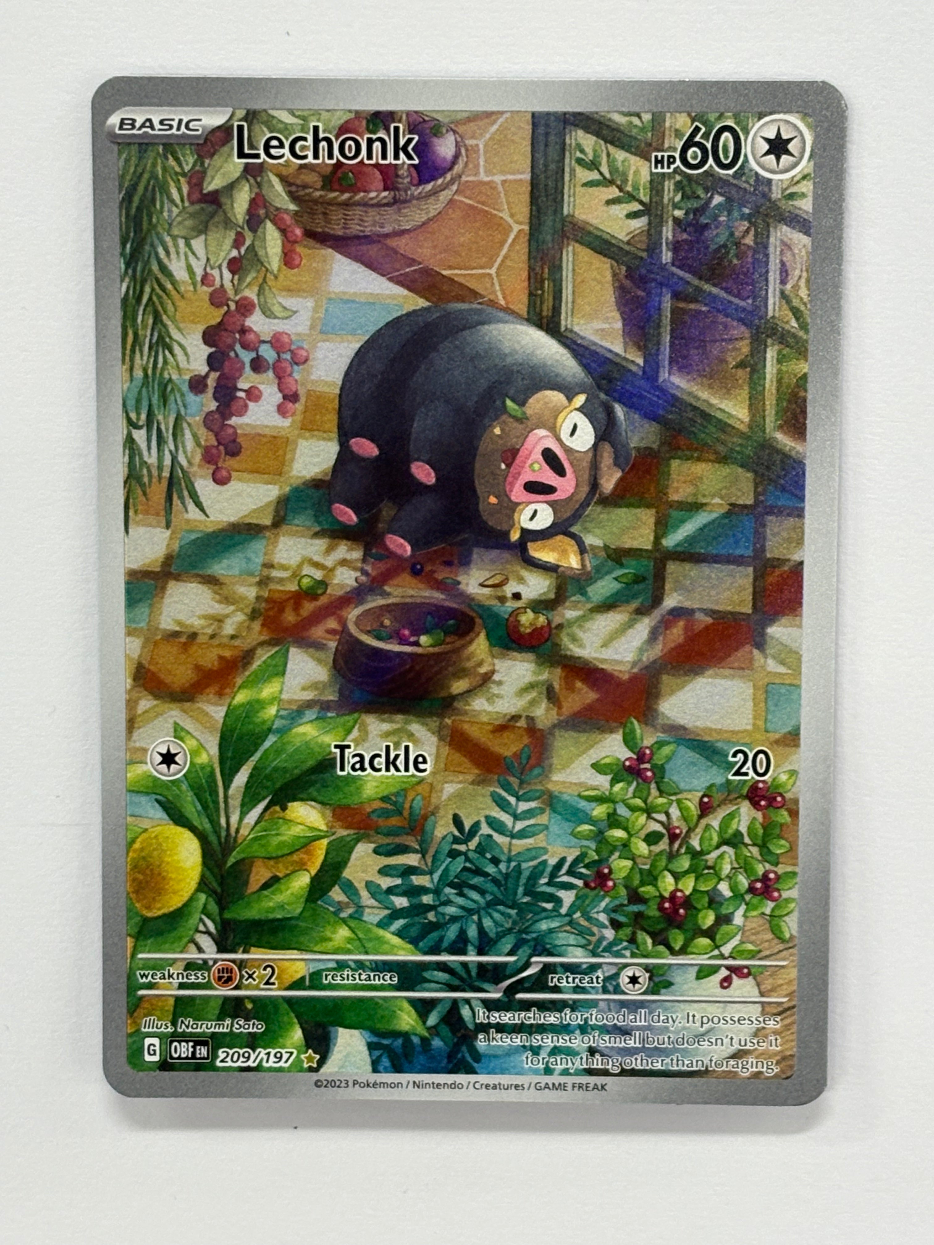 Pokémon TCG - Obsidian Flames Lechonk 209/197 NM