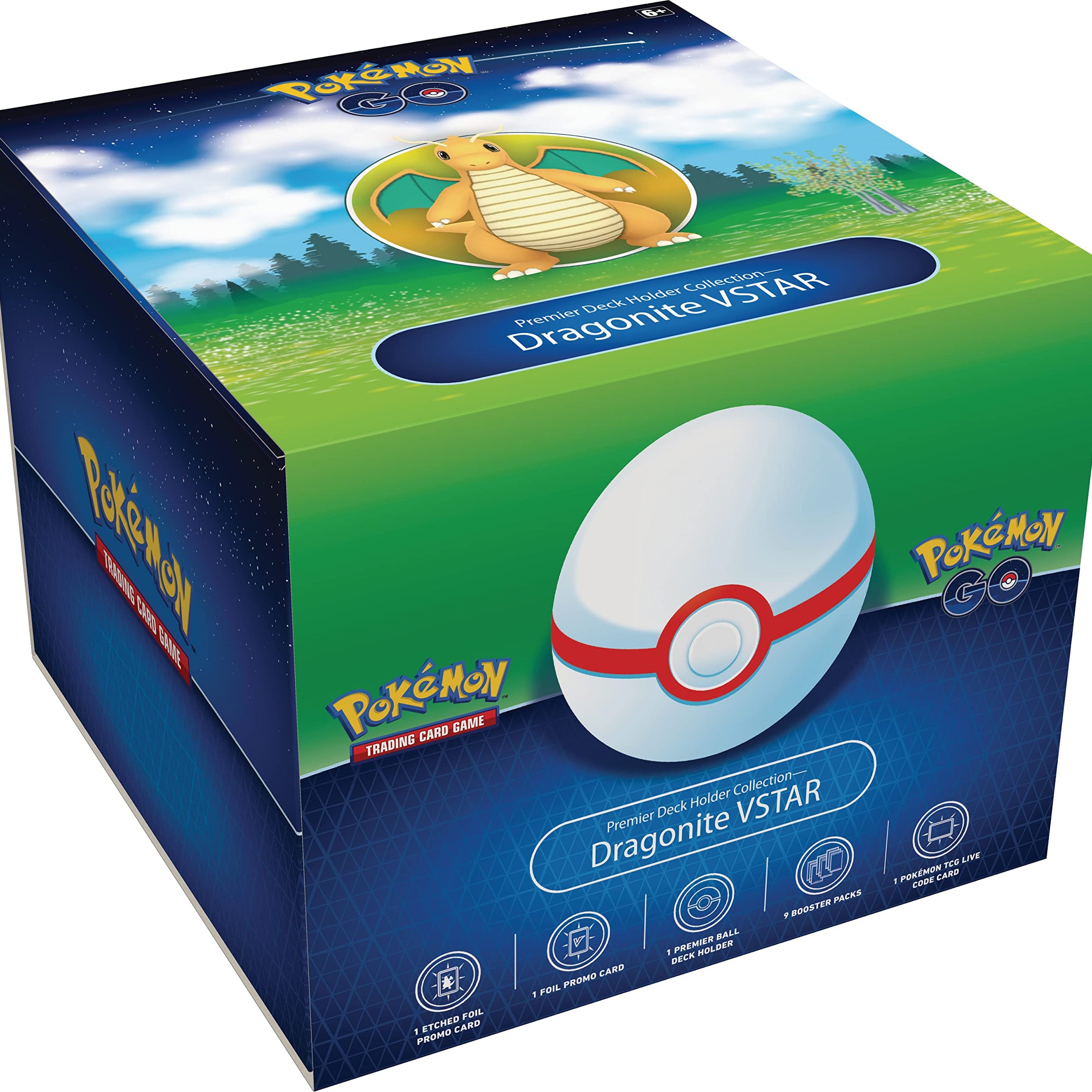Pokémon TCG - Pokemon GO Dragonite VStar Premier Deck Holder Collection