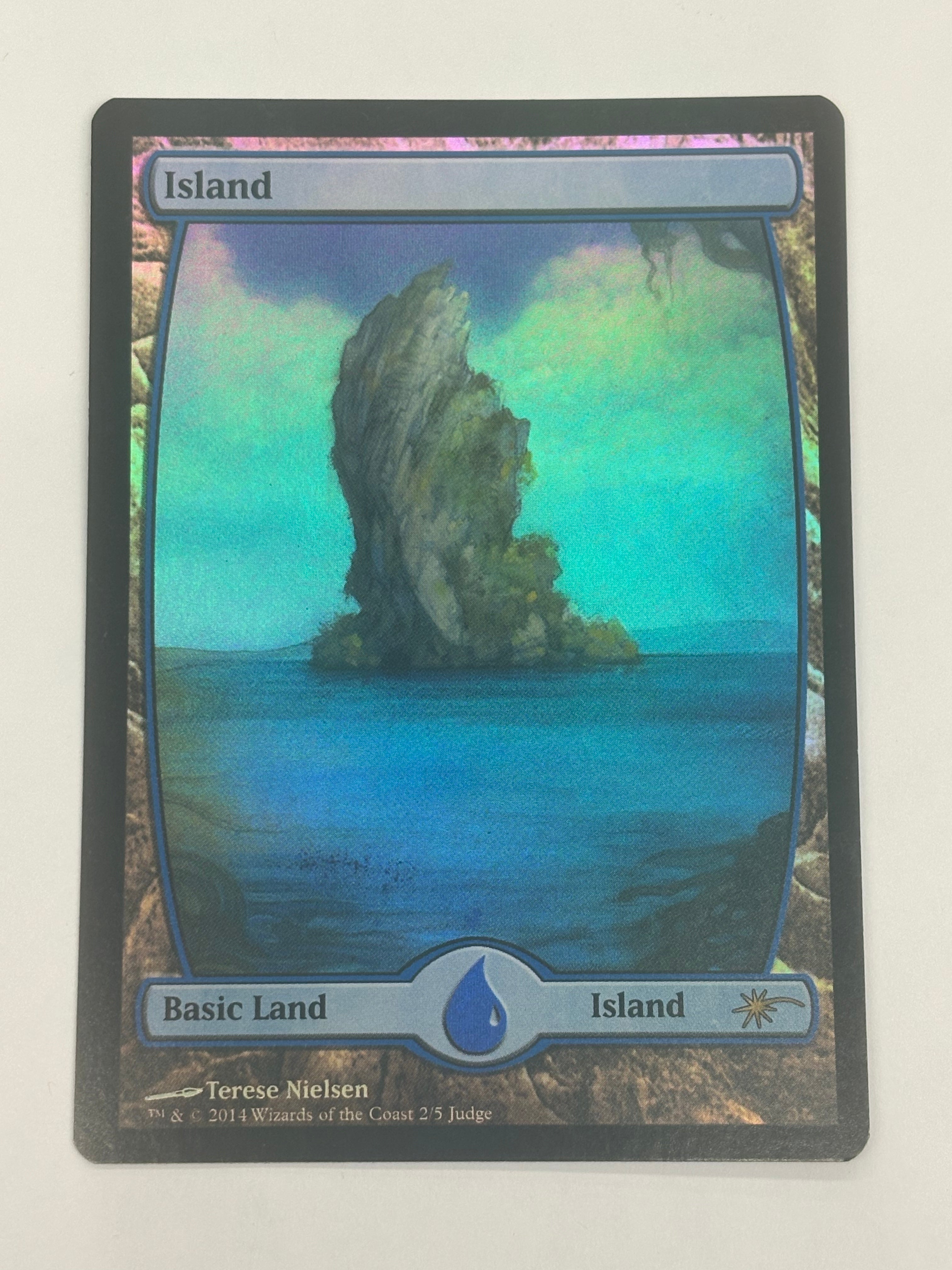Magic The Gathering TCG - Judge Promos Island (Foil) 2/5 NM