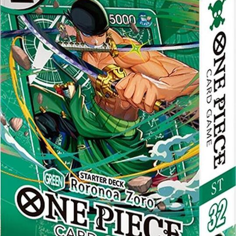 One Piece TCG - Starter Deck 32: Green Zoro Starter Deck