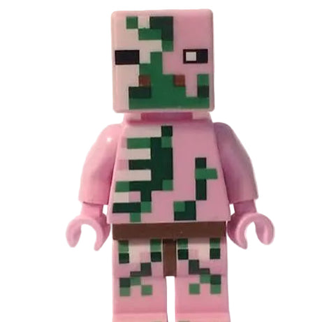 Minecraft Zombie Pigman #1 Mini Block Figure