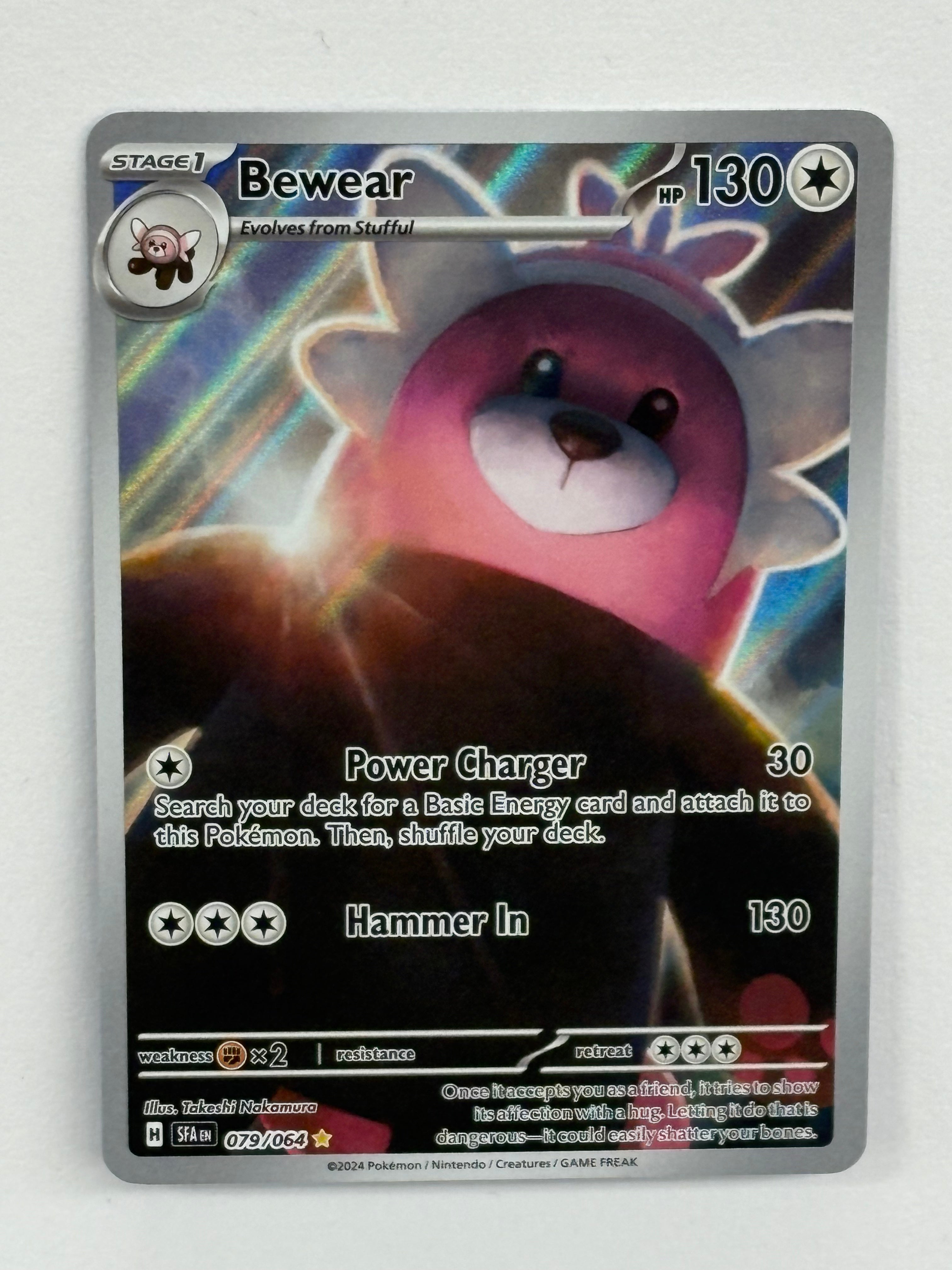 Pokémon TCG - Shrouded Fable Bewear 079/064 NM