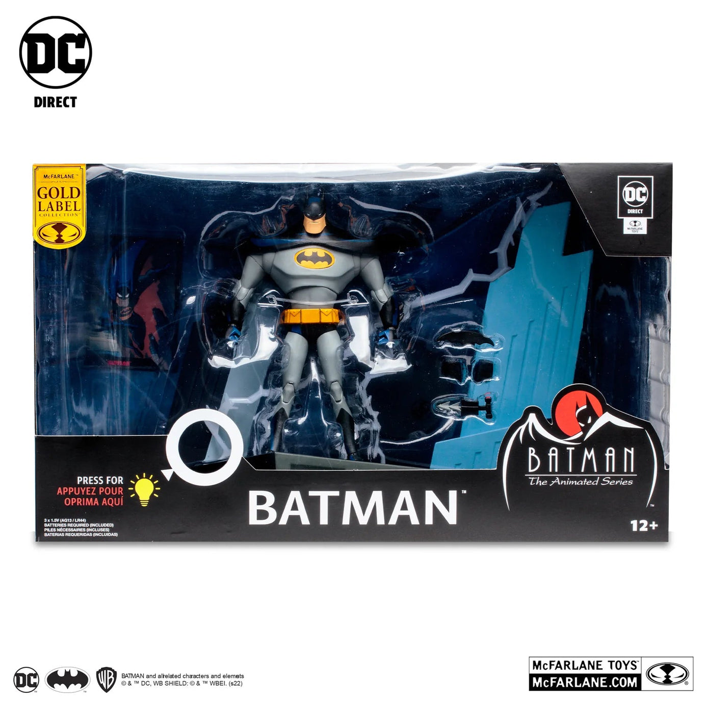 McFarlane Batman The Animated Series 30th Anniversary Batman Action Figure