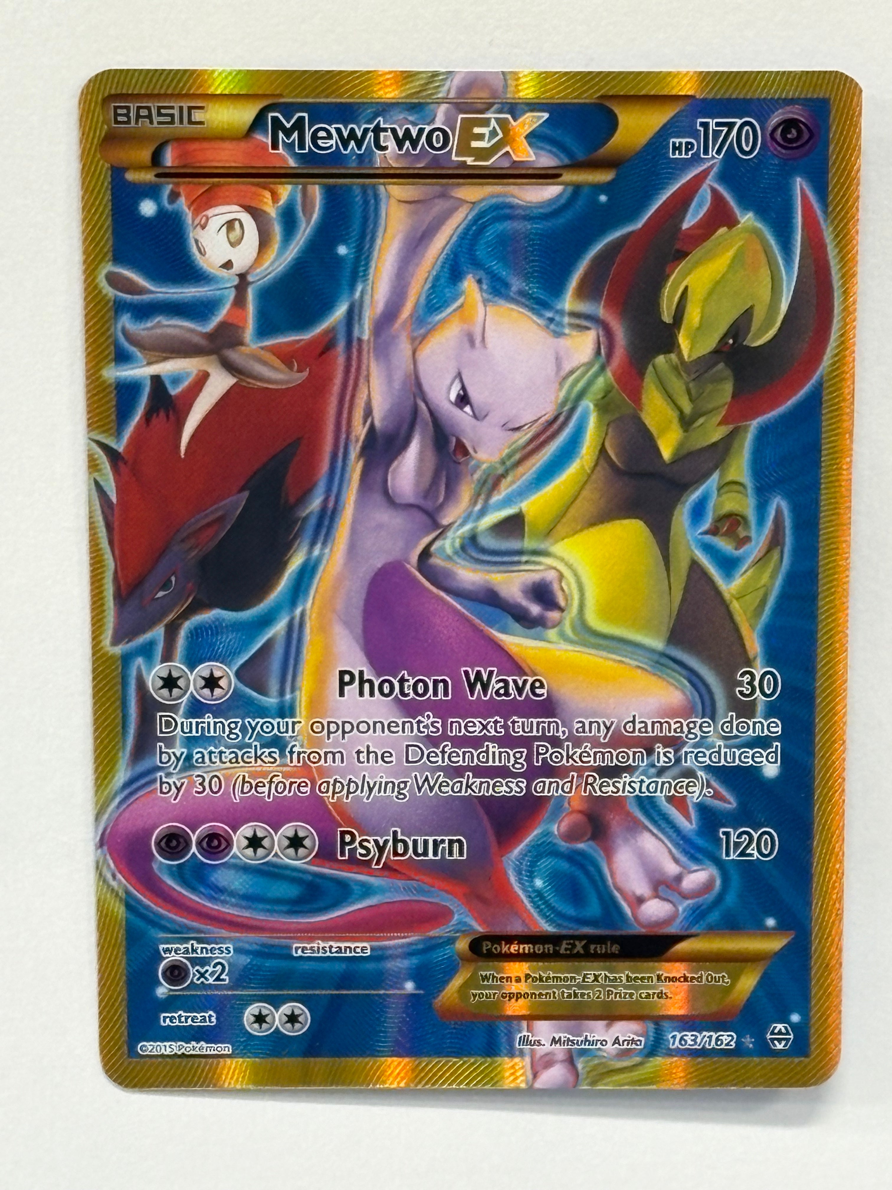Pokémon TCG - BREAKthrough Mewtwo EX 163/162 NM
