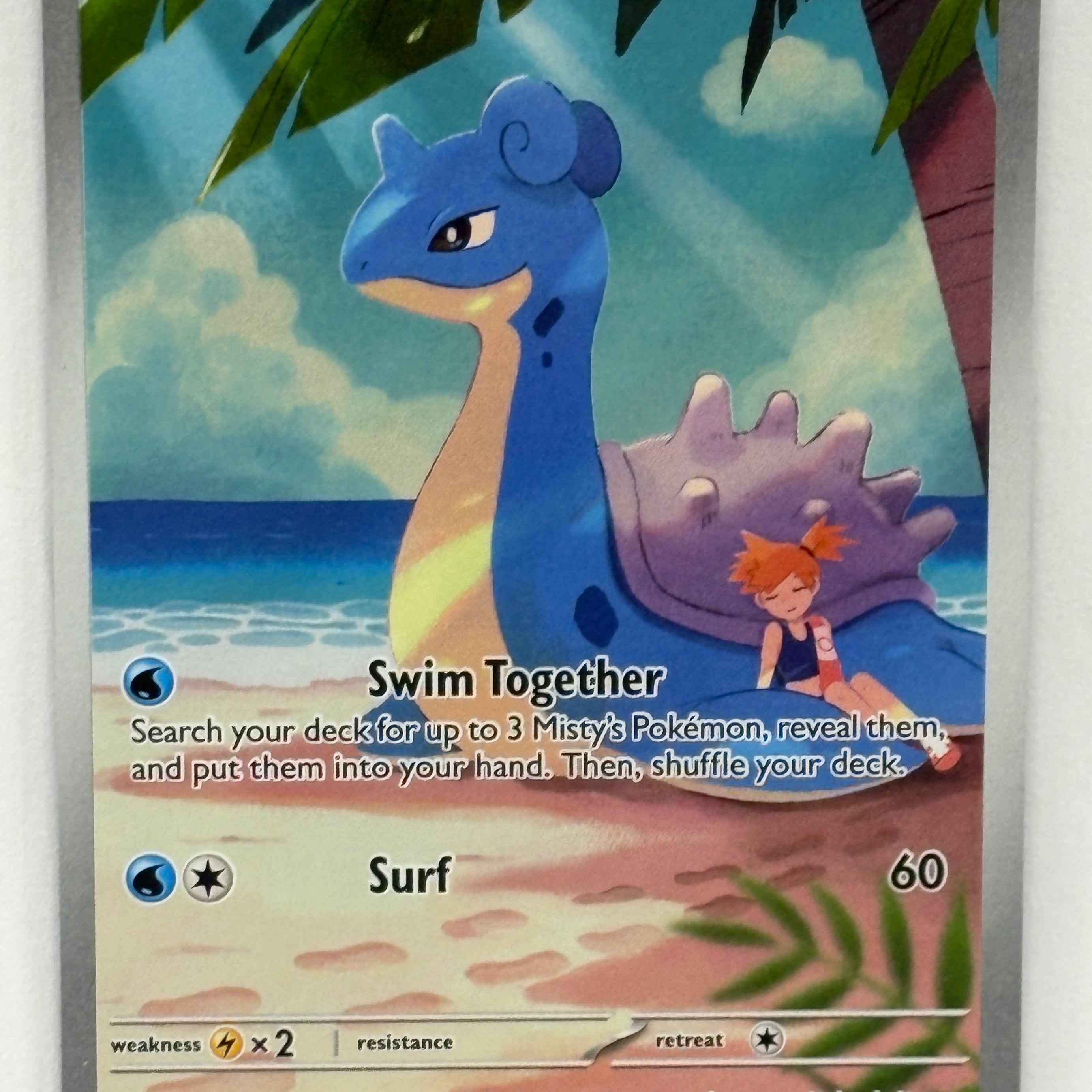 Pokémon TCG - Destined Rivals Misty's Lapras 194/182 NM