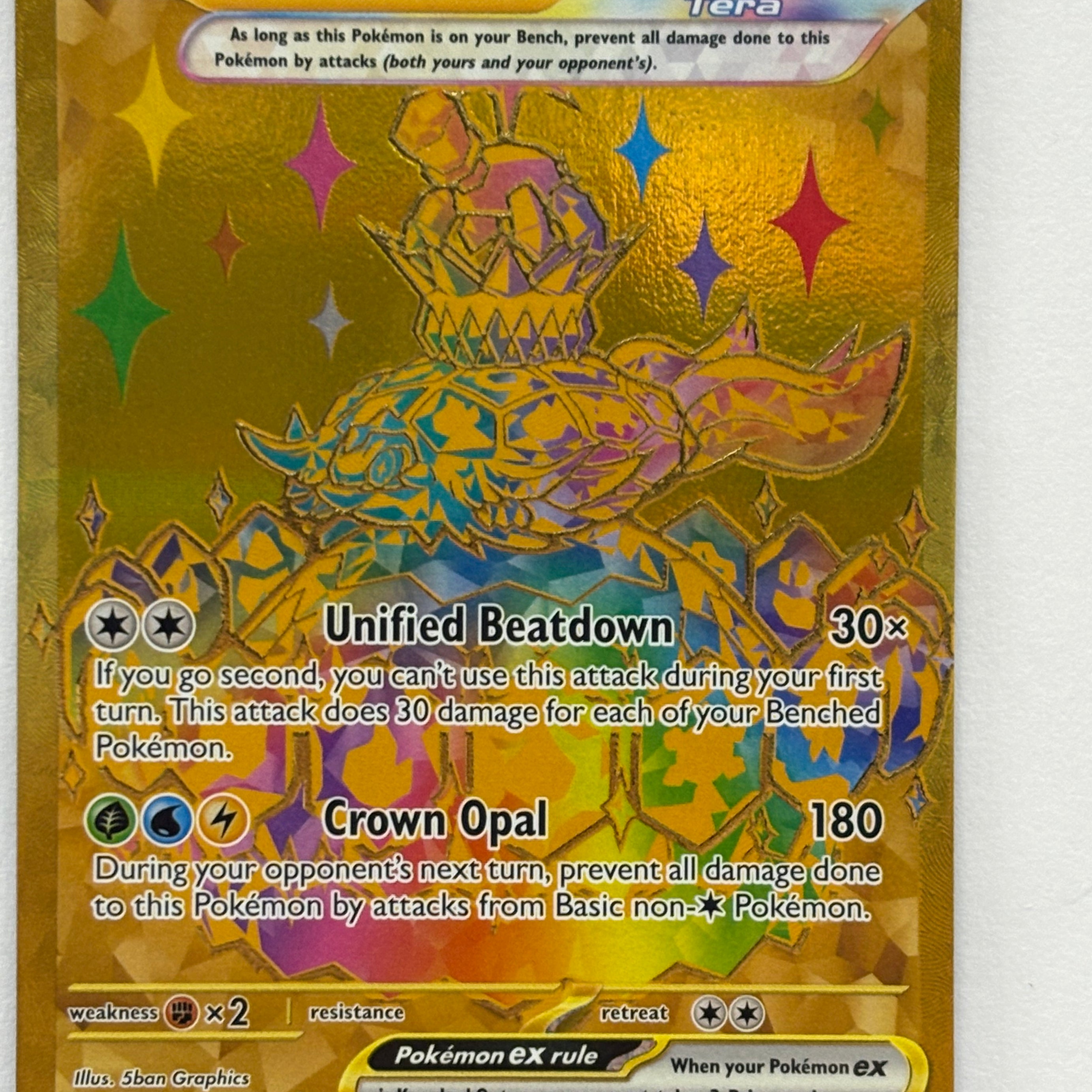 Pokémon TCG - Prismatic Evolutions Terapagos ex 180/131 NM