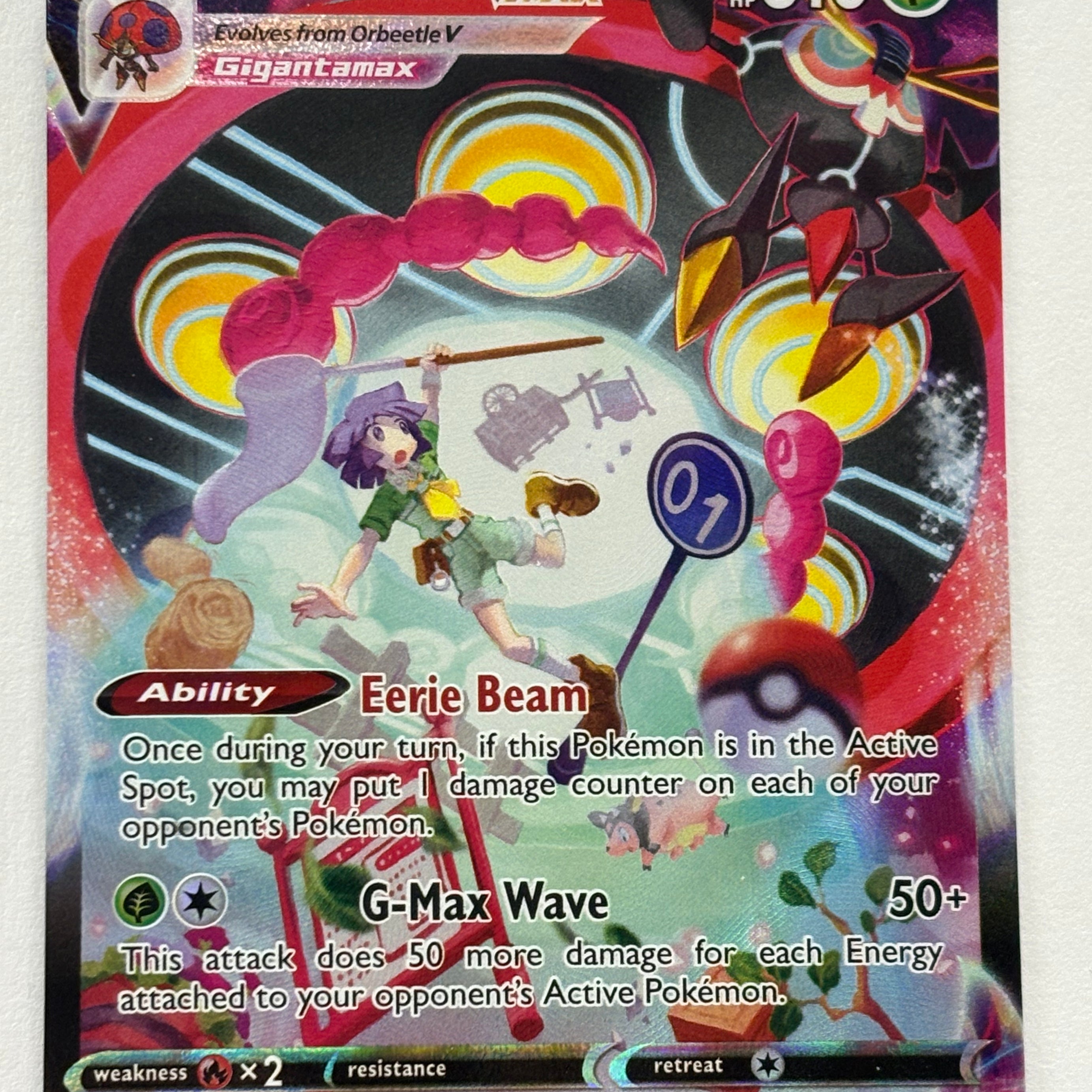 Pokémon TCG - Lost Origin Orbeetle VMAX GT13/TG30 NM