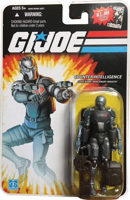 Hasbro G.I Joe Counter Intelligence Mercenary Wraith Action Figure