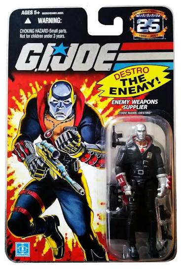 Hasbro G.I Joe Enemy Weapons Supplier Destro Action Figure