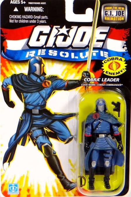 Hasbro G.I Joe Cobra Leader Cobra Commander Action Figure