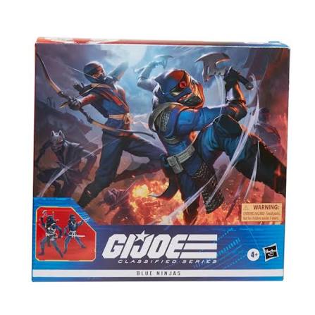 Hasbro G.I Joe Classified Series Blue Ninjas #51 Action Figure