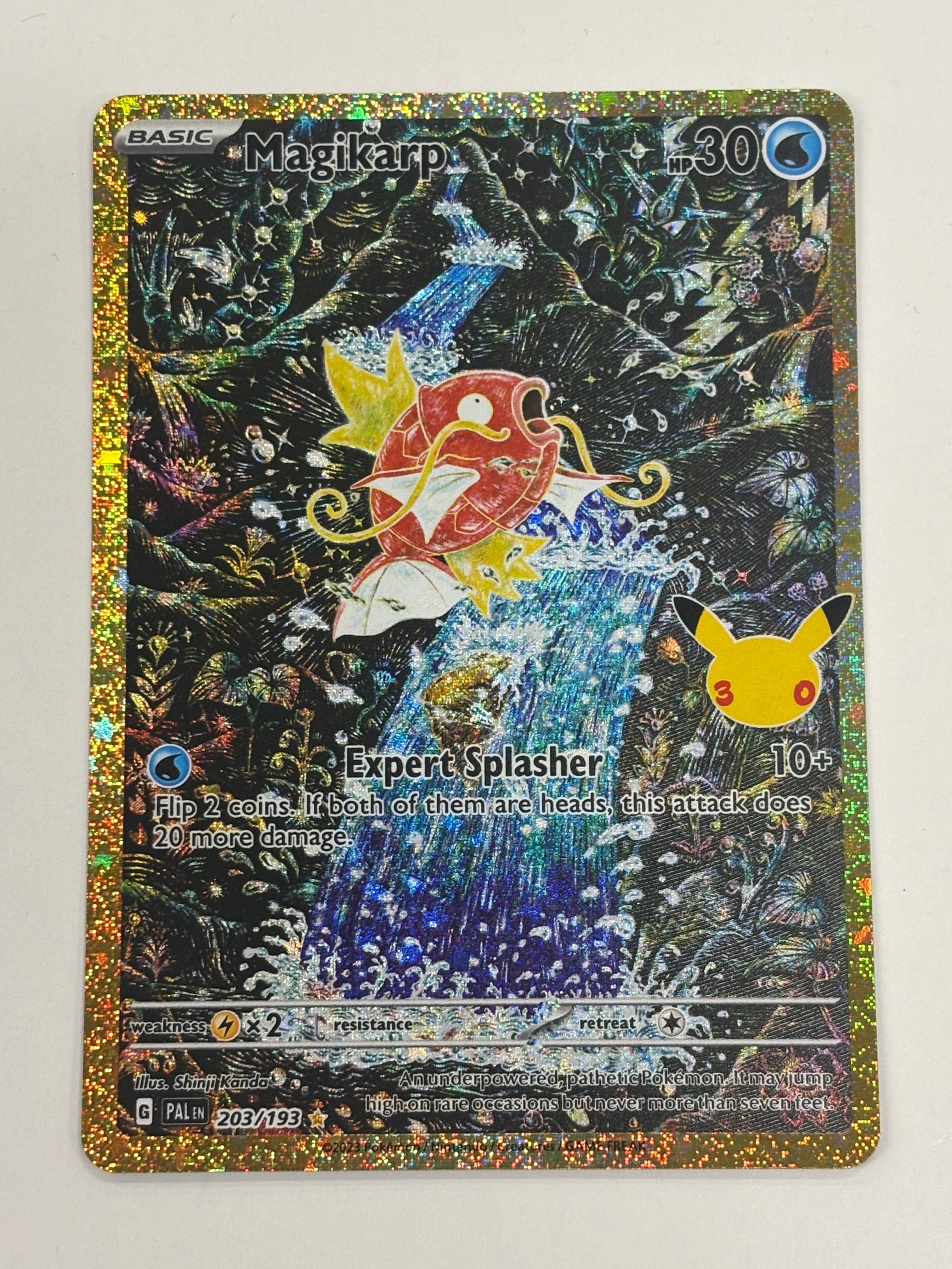 Pokémon TCG - 30th Celebration: Classic Collection Magikarp 203/193 NM