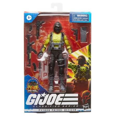 Hasbro G.I Joe Classified Series Python Patrol Officer #56 Action Figure