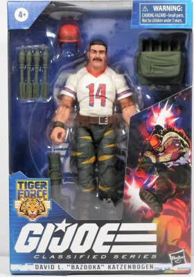 Hasbro G.I Joe Classified Series David L. "Bazooka" Katzenbogden #54 Action Figure