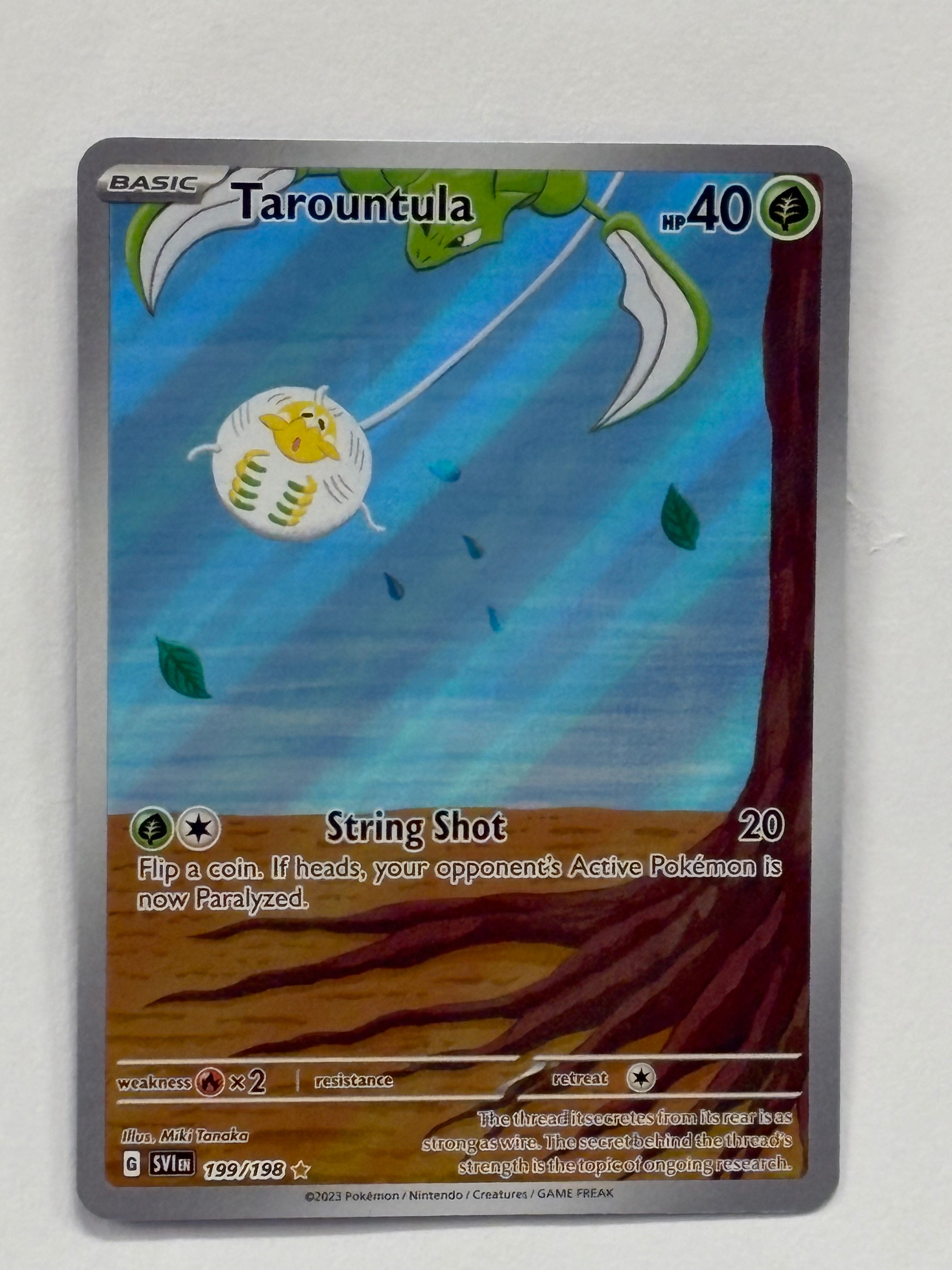 Pokémon TCG - Scarlet & Violet Tarountula 199/198 NM