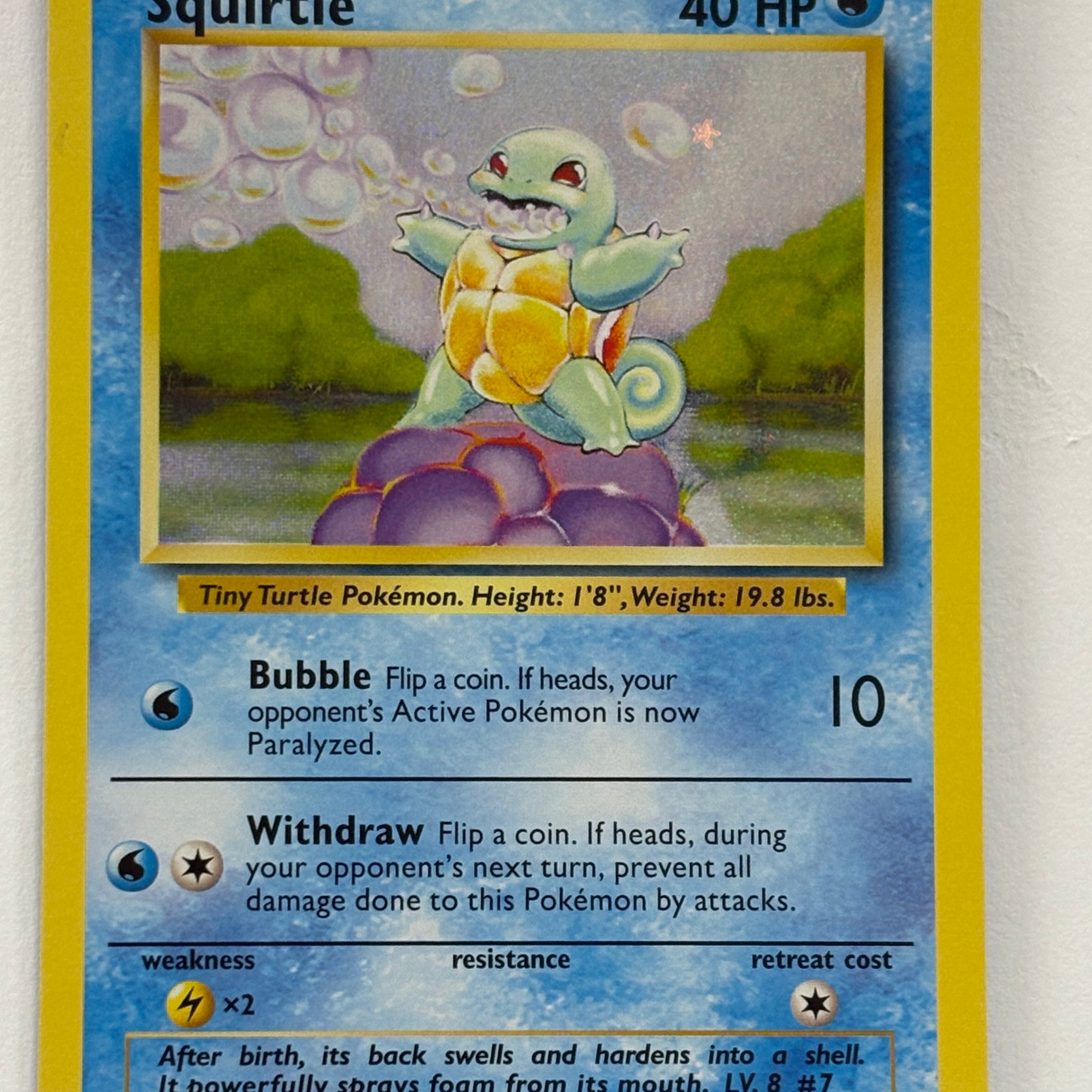 Pokémon TCG - Trading Card Game Classic Squirtle 001/034 NM