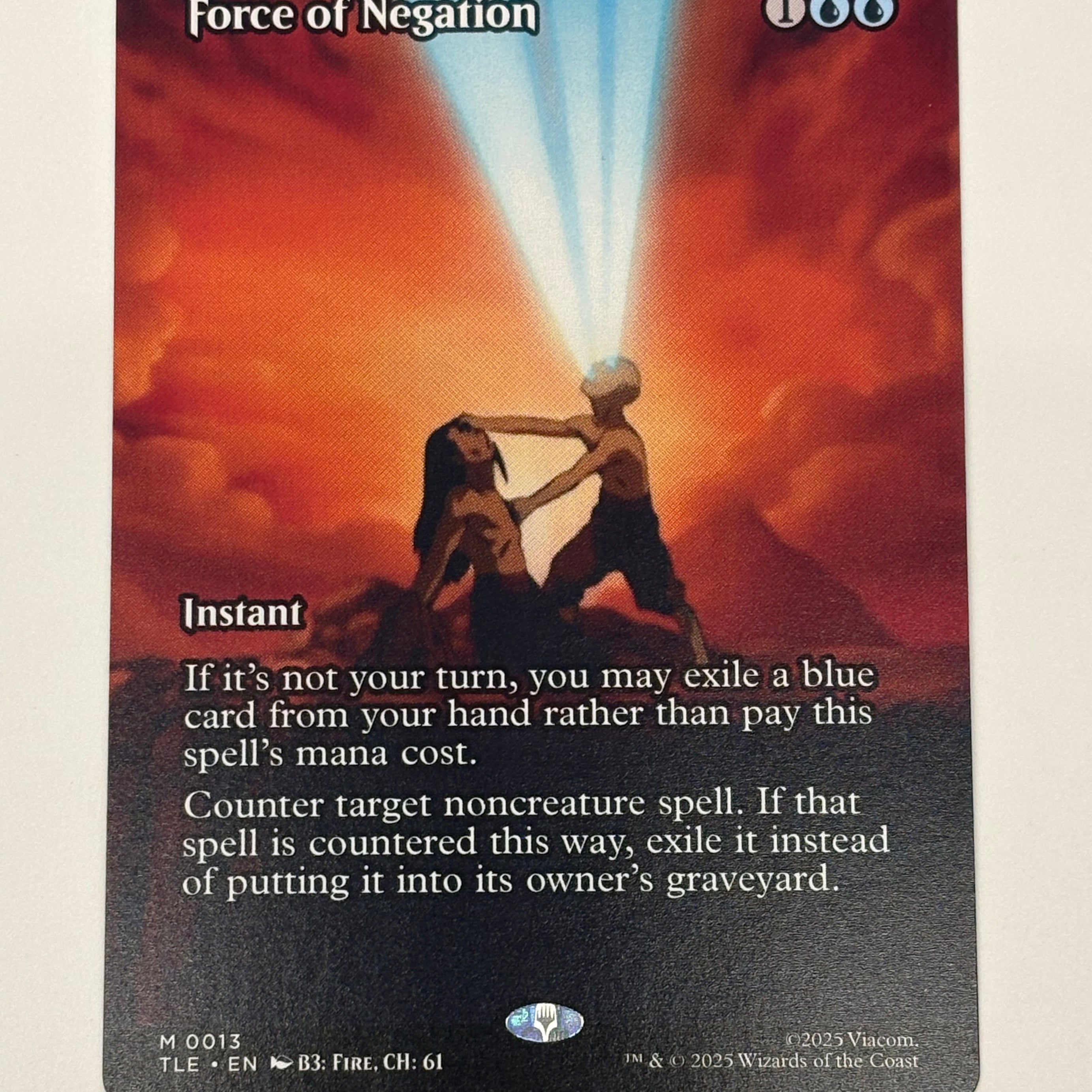 Magic The Gathering TCG - Avatar: The Last Airbender: Eternal Force of Negation (Borderless) 013 NM