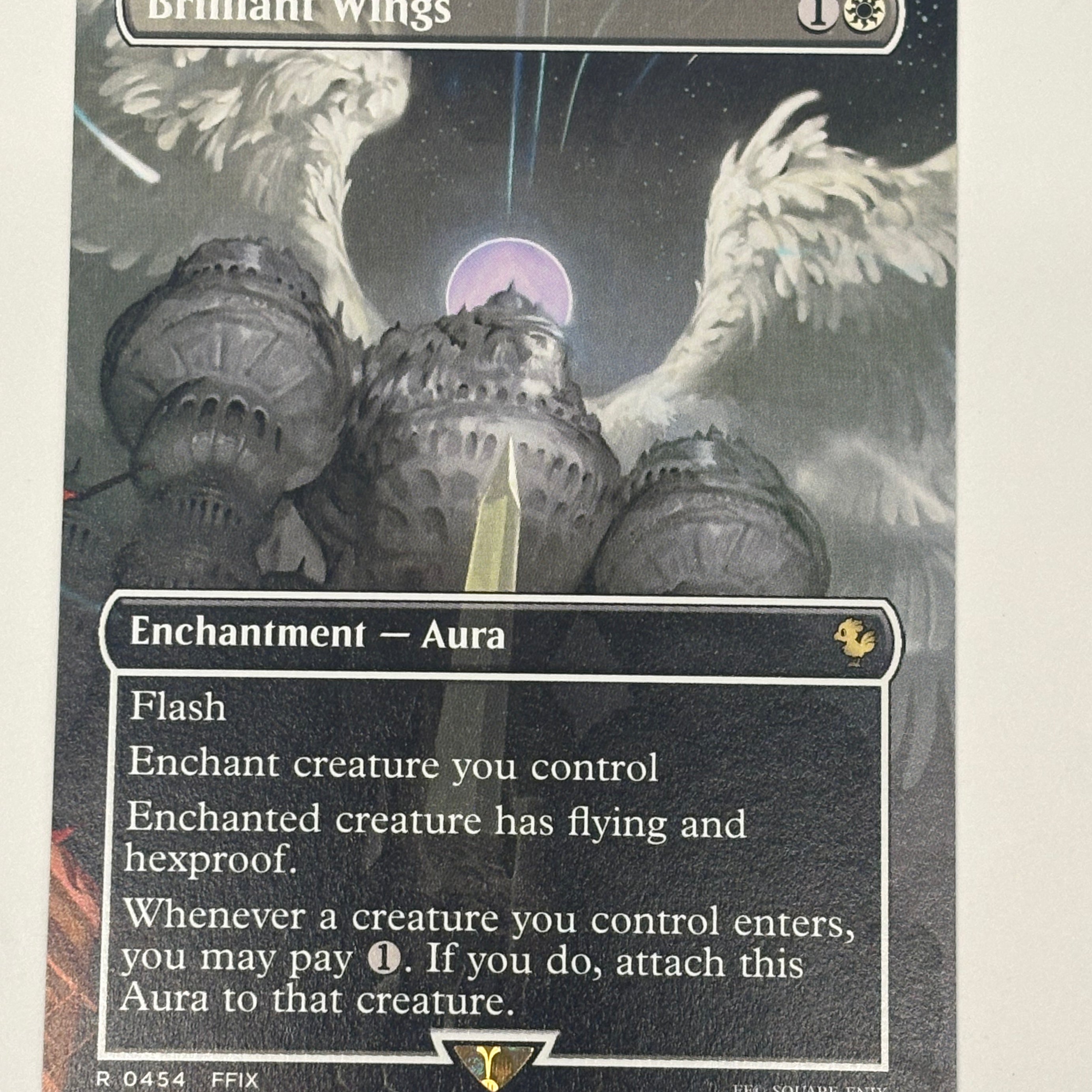Magic The Gathering TCG - Commander: Final Fantasy Brilliant Wings (Borderless) 454 NM