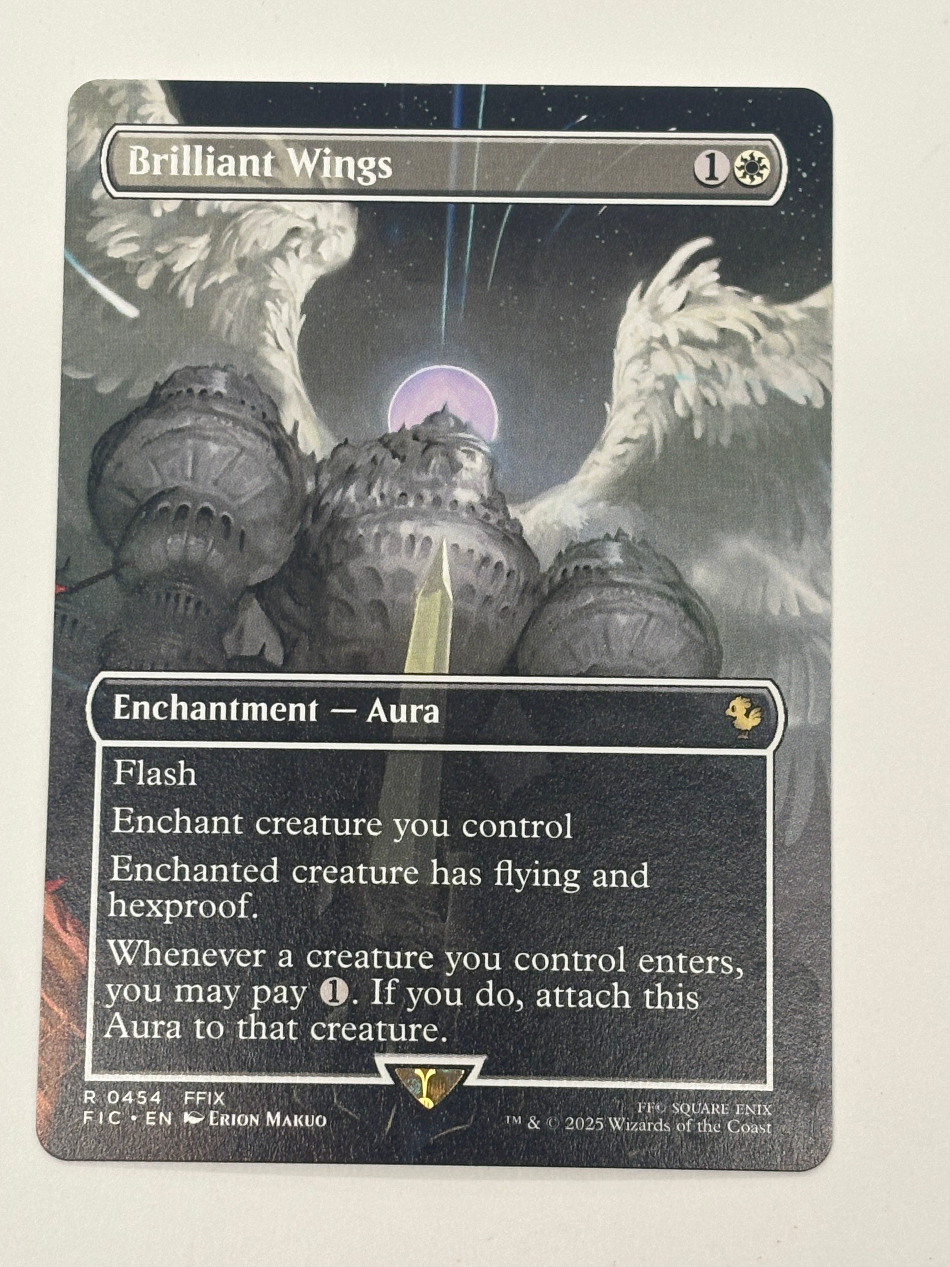 Magic The Gathering TCG - Commander: Final Fantasy Brilliant Wings (Borderless) 454 NM