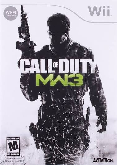 Wii Call of Duty MW3 Video Game