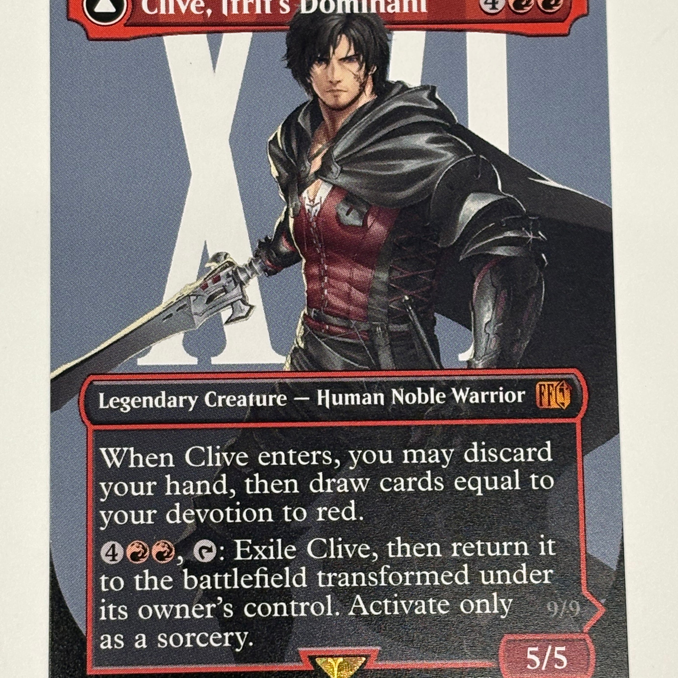 Magic The Gathering TCG - Final Fantasy Clive, Ifrit’s Dominant (Borderless) 318 NM