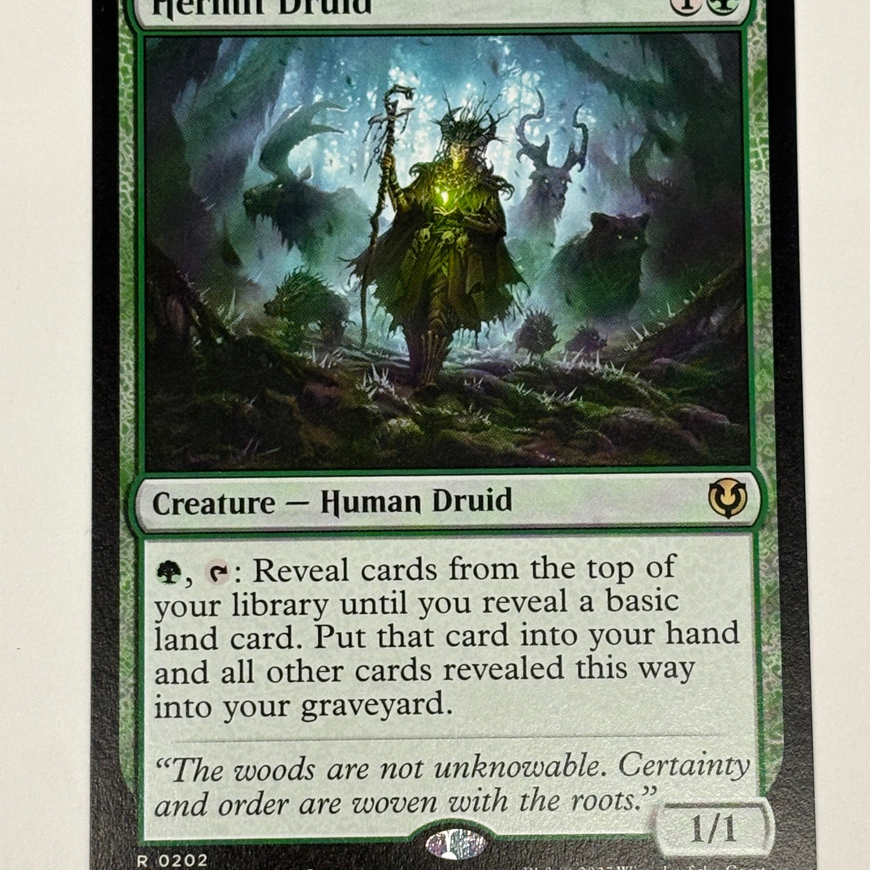 Magic The Gathering TCG - Innistrad Remastered Hermit Druid 202 NM