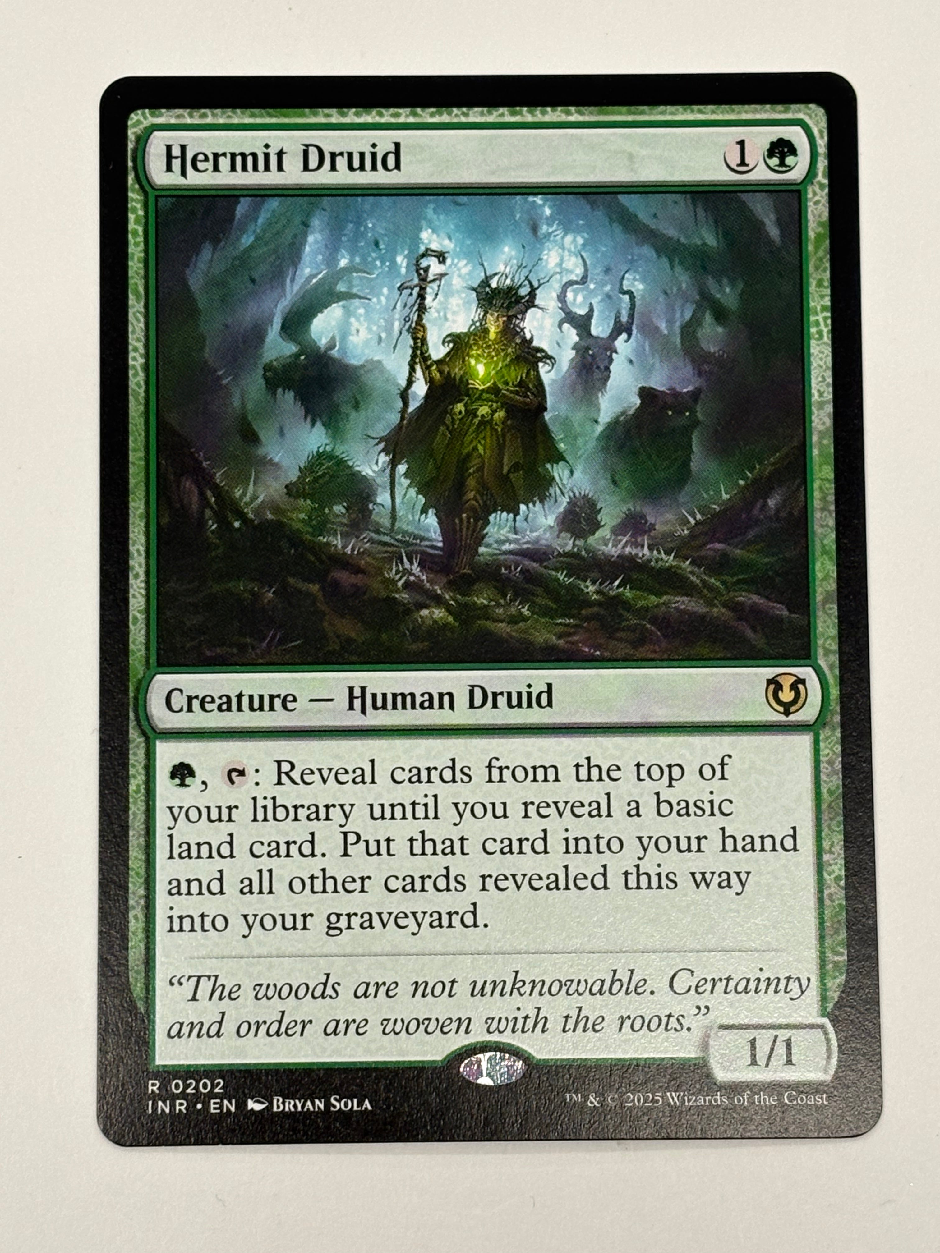 Magic The Gathering TCG - Innistrad Remastered Hermit Druid 202 NM