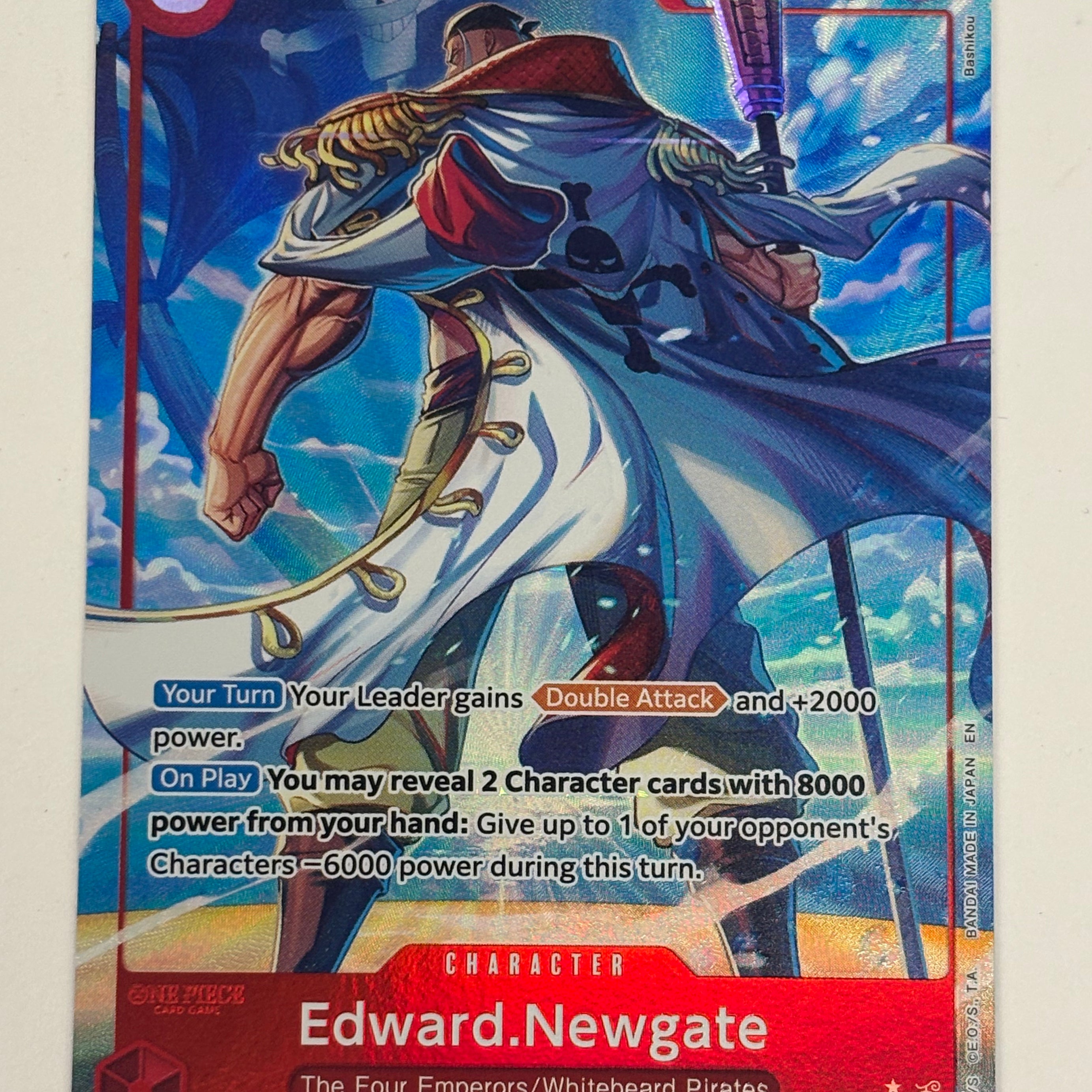 One Piece TCG - Edward Newgate OP16-003 Super Rare Alternate Art
