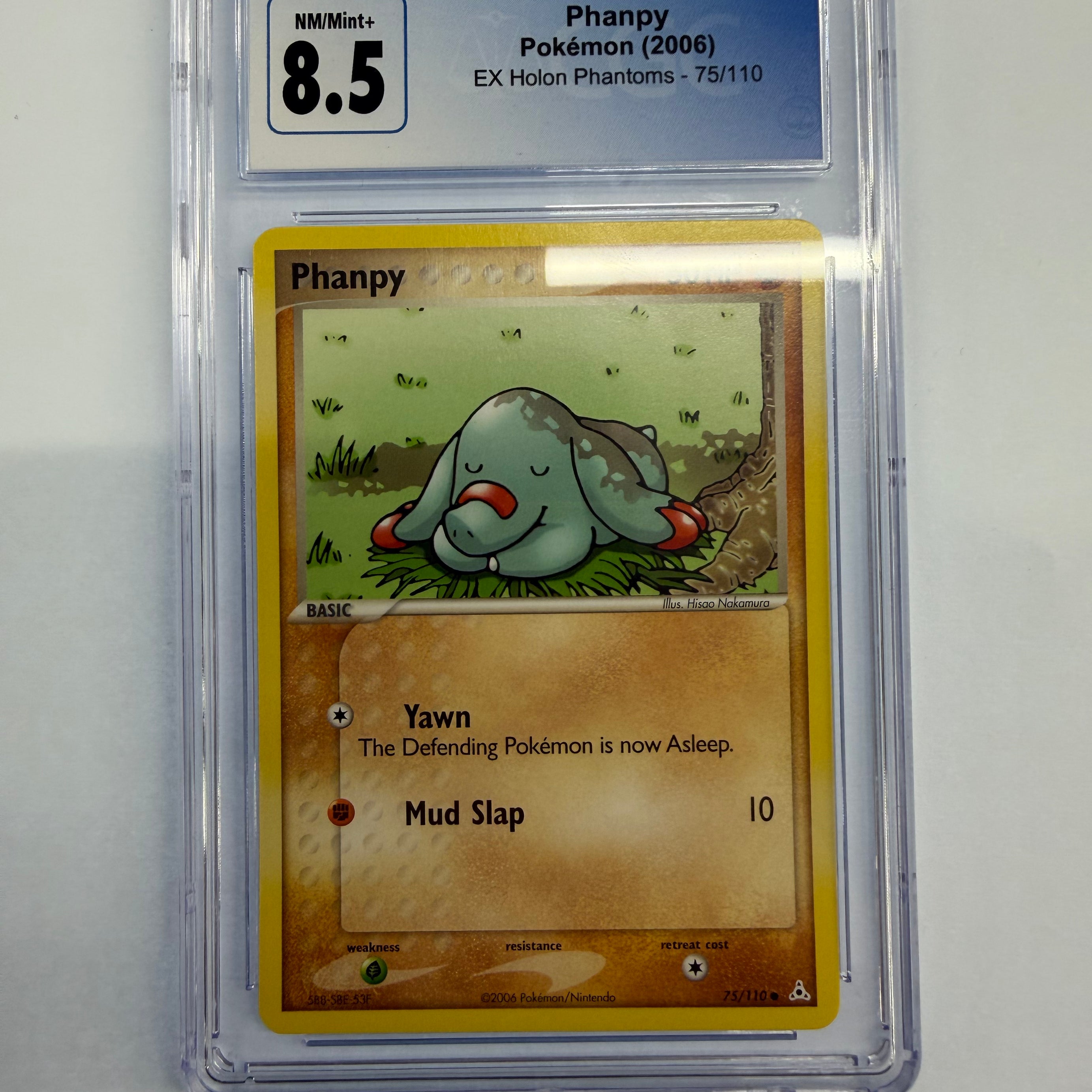 Pokemon TCG - CGC NM/Mint+ 8.5 EX Holon Phantoms Phanpy 75/110