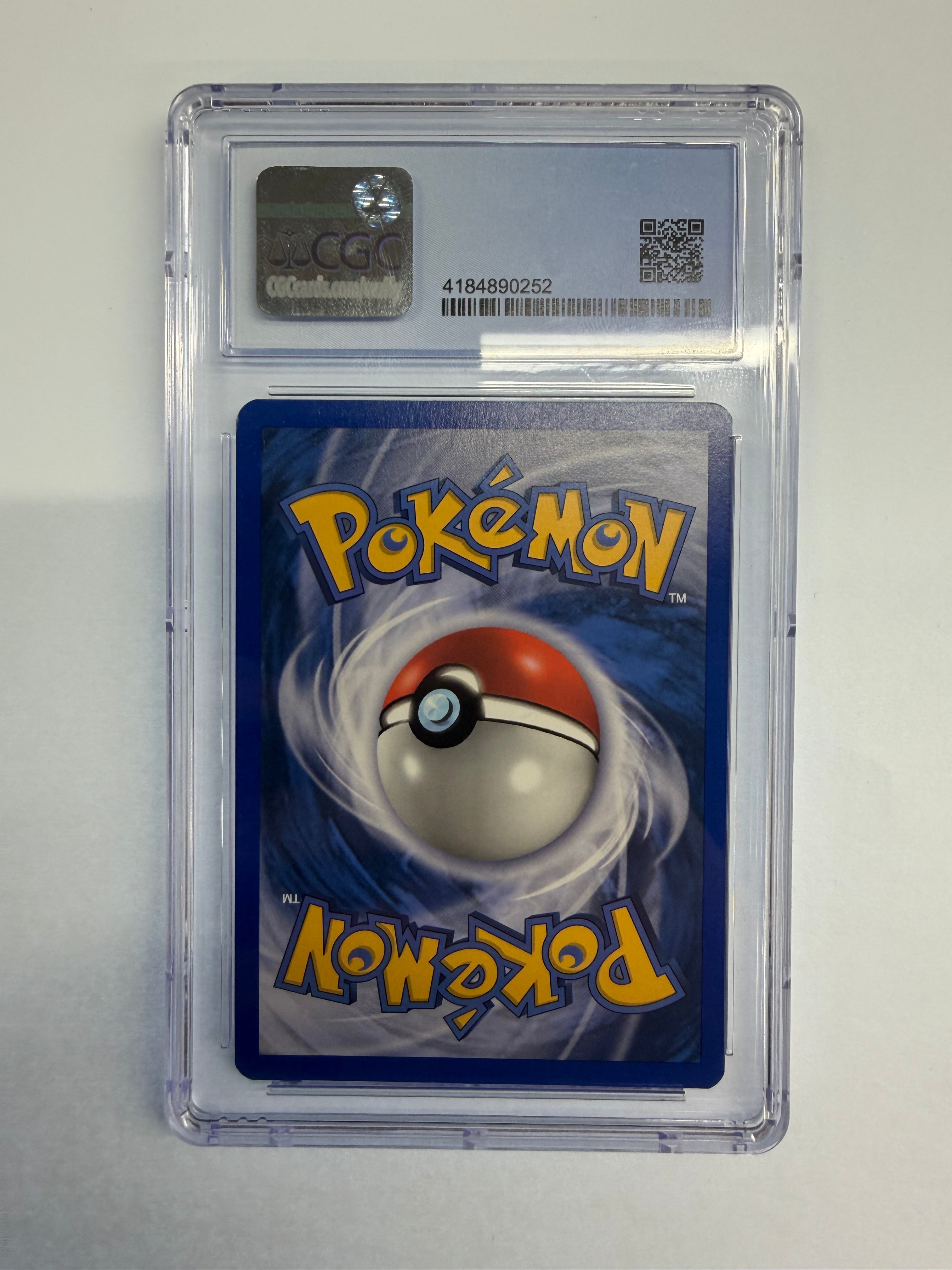 Pokemon TCG - CGC EX/NM+ 6.5 JP Intense Fight in the Destroyed Sky Voltorb 028/092 Holo
