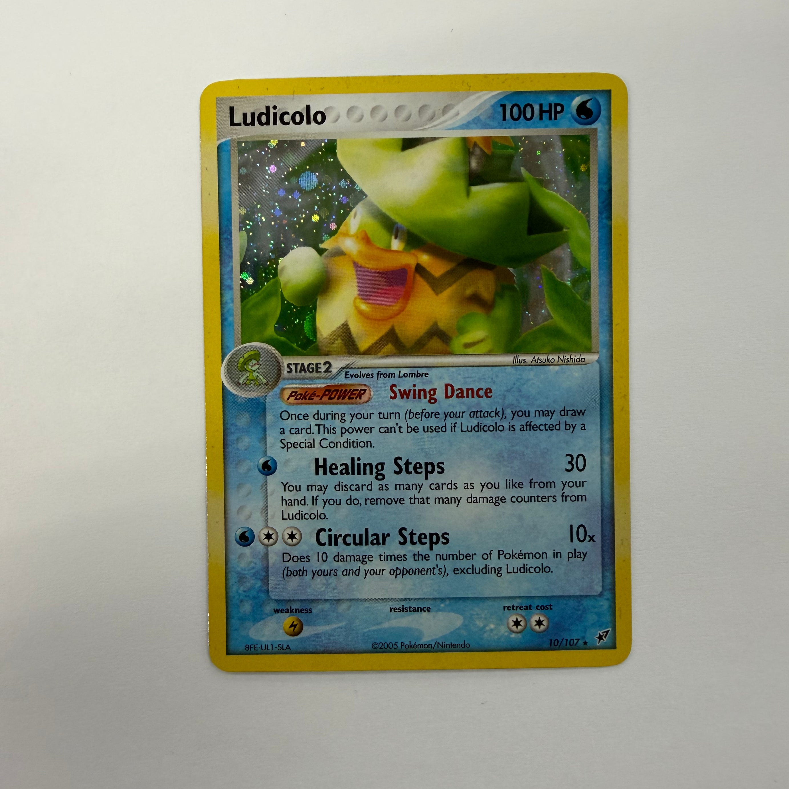 Pokémon TCG - EX Deoxys Ludicolo 10/107 NM
