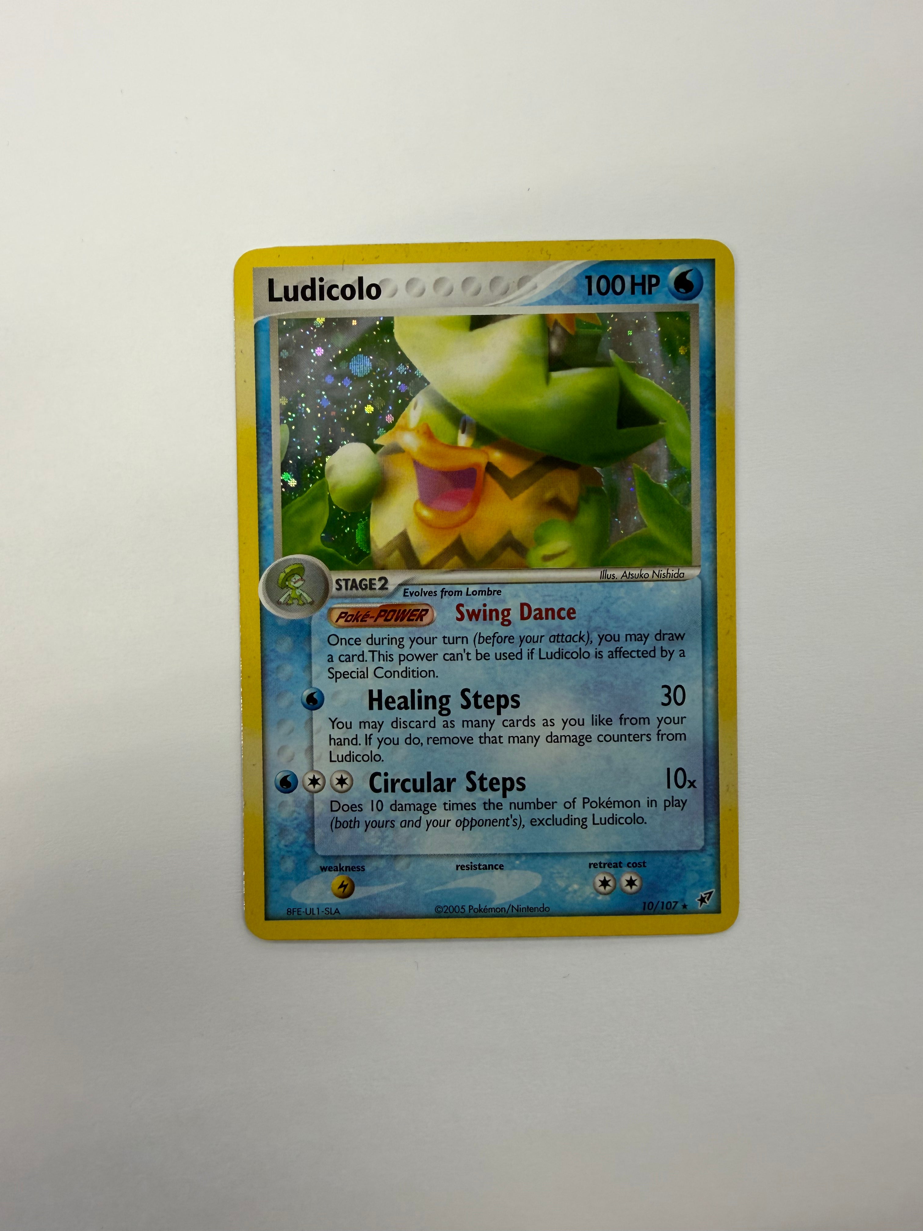 Pokémon TCG - EX Deoxys Ludicolo 10/107 NM