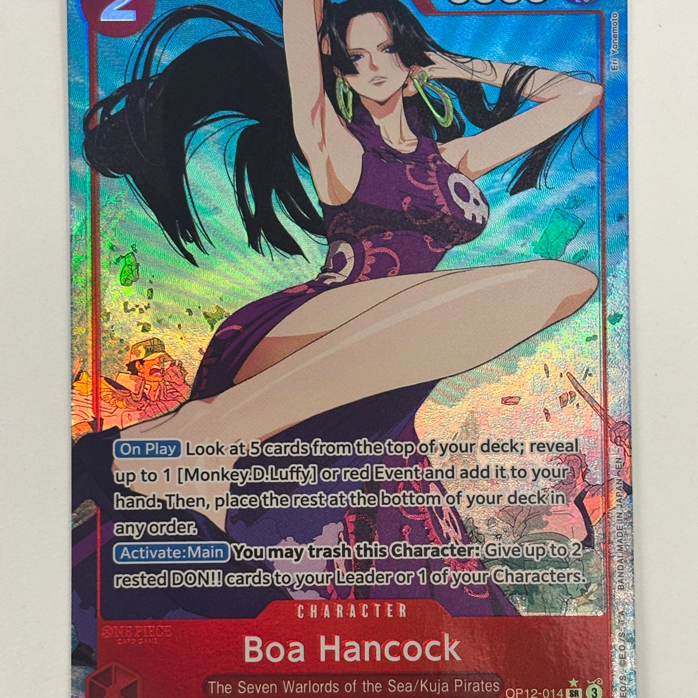 One Piece TCG - Boa Hancock OP12-014 Special Rare Alternate Art