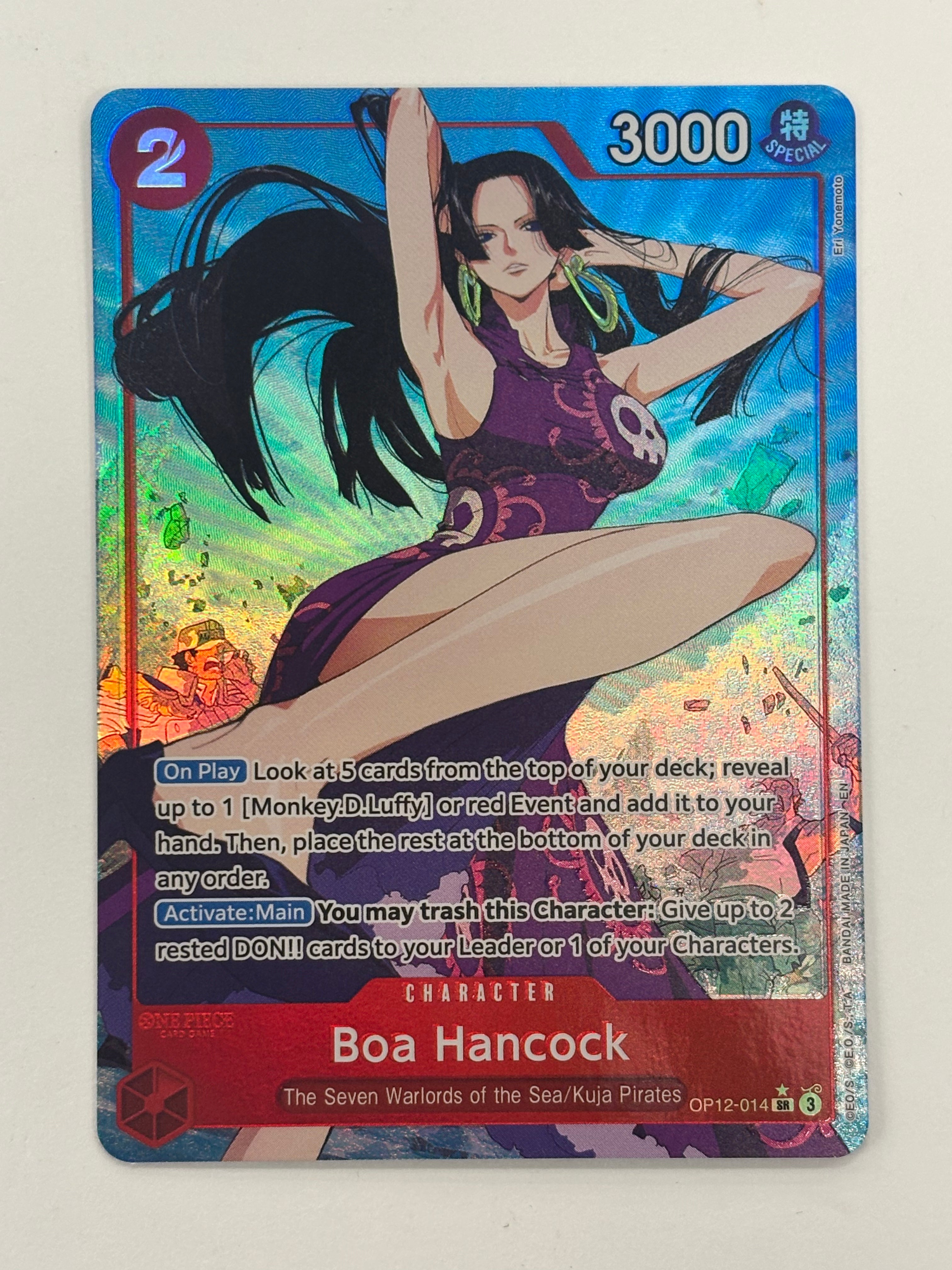 One Piece TCG - Boa Hancock OP12-014 Special Rare Alternate Art
