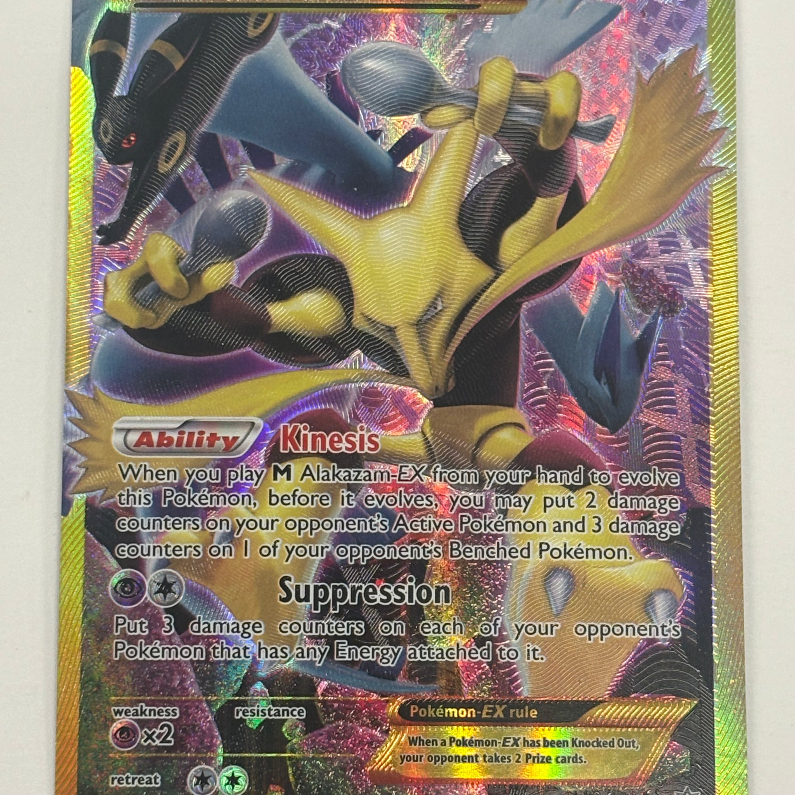Pokémon TCG - Fates Collide Alakazam EX 125/124 MP