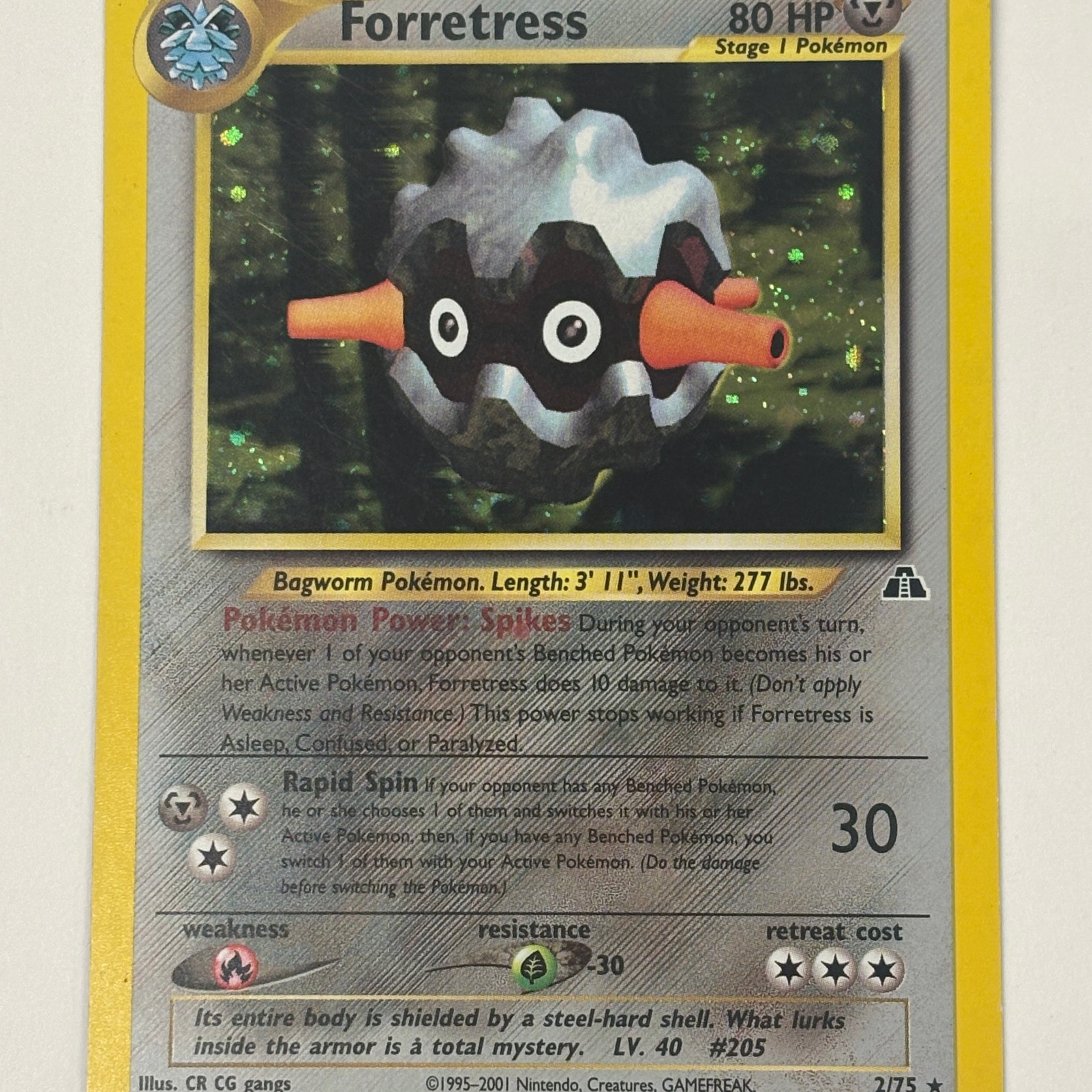 Pokémon TCG - Neo Discovery Forretress Holo 15/75 LP