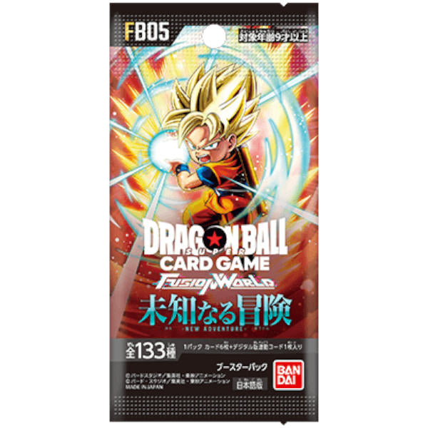 Dragon Ball TCG - Fusion World New Adventure Booster Pack