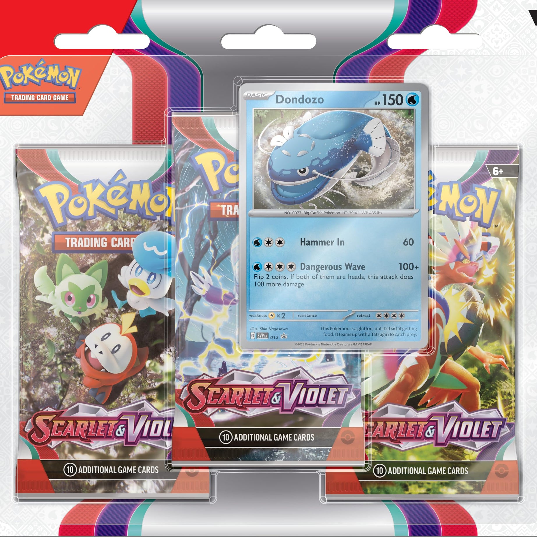Pokémon TCG - Scarlet & Violet Booster 3-Pack