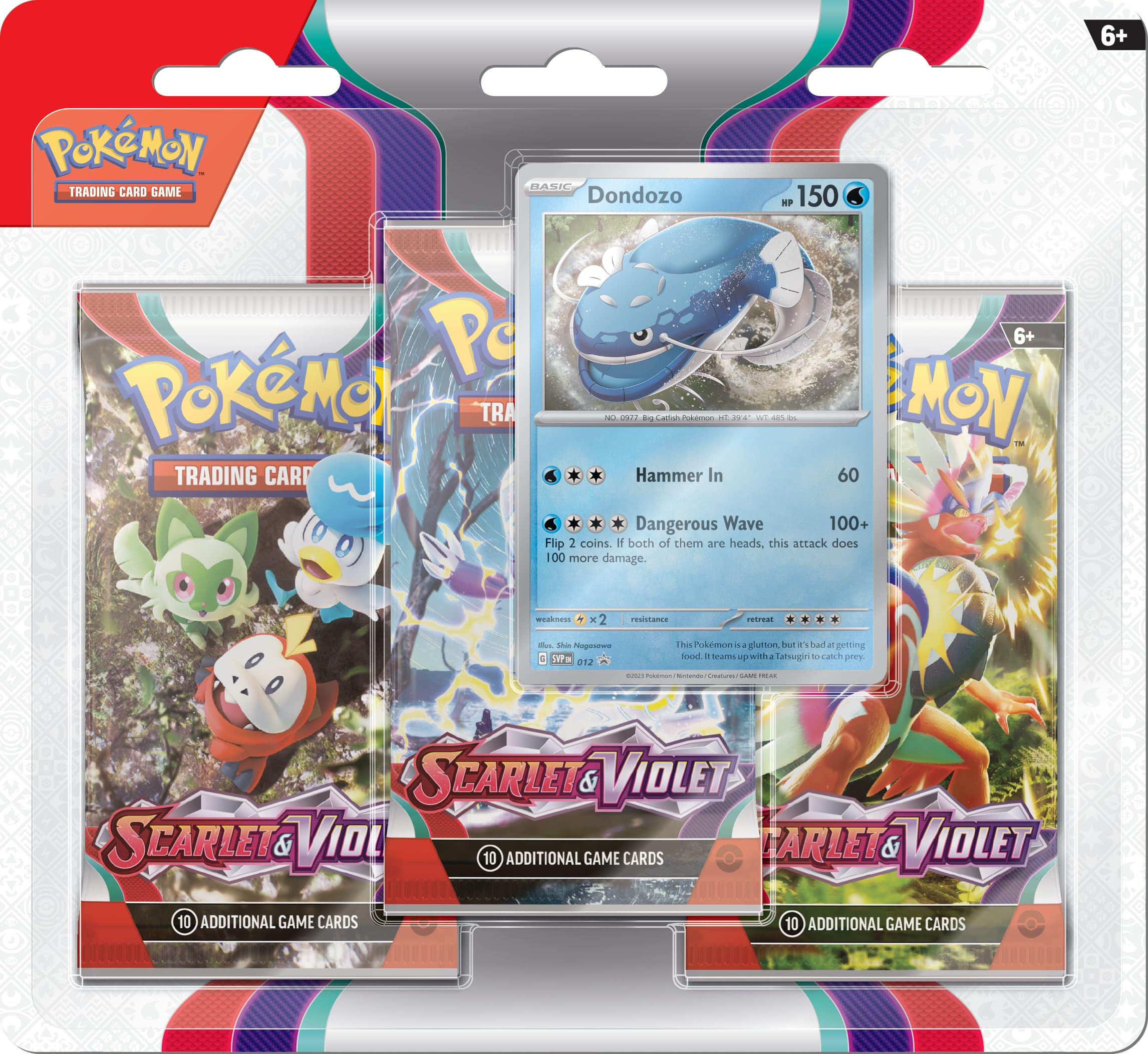 Pokémon TCG - Scarlet & Violet Booster 3-Pack