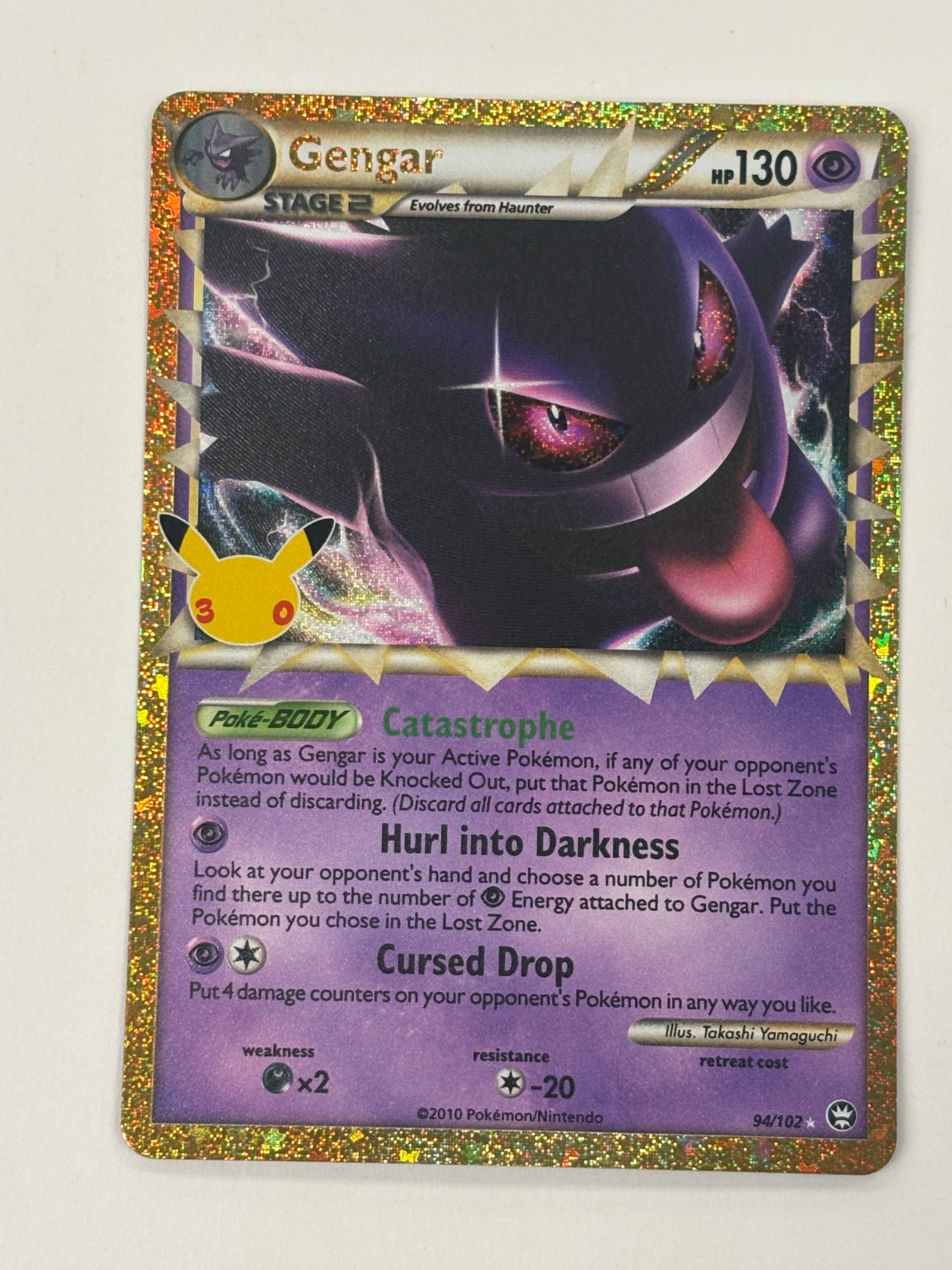Pokémon TCG - 30th Celebration: Classic Gengar 94/102 NM