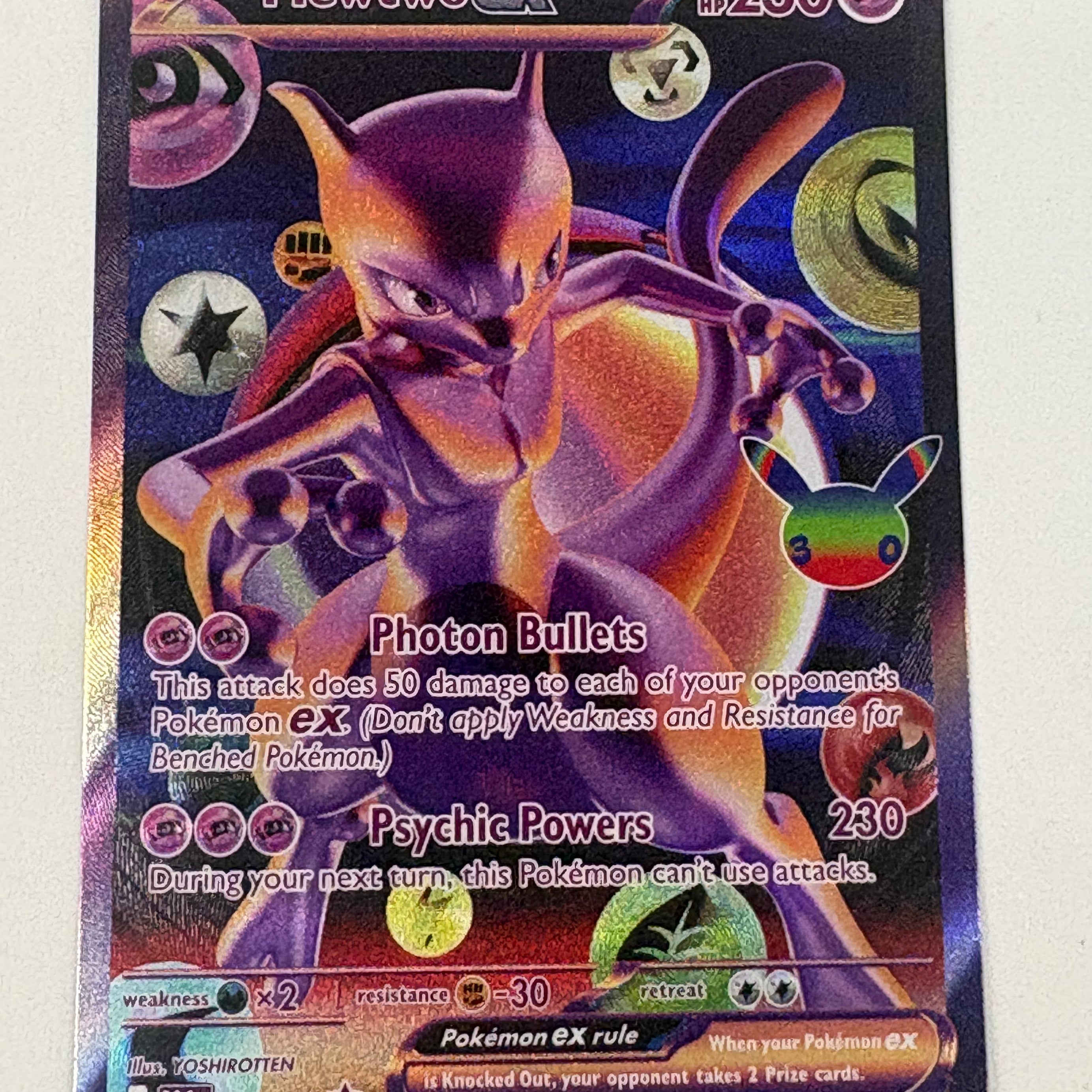 Pokémon TCG - 30th Celebration Mewtwo ex 157/128 NM