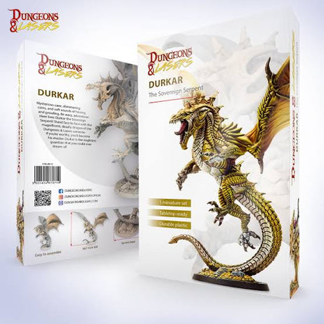 Dungeons and Lasers 2 Durkar The Sovereign Serpent Model