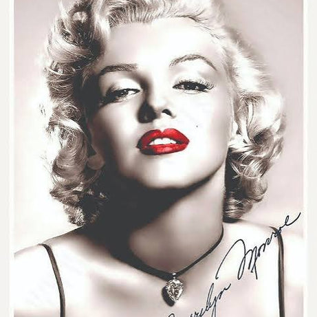 The Bradford Exchange Reprint Signed Marilyn Monroe Framed Picture with Certificate of Authenticity