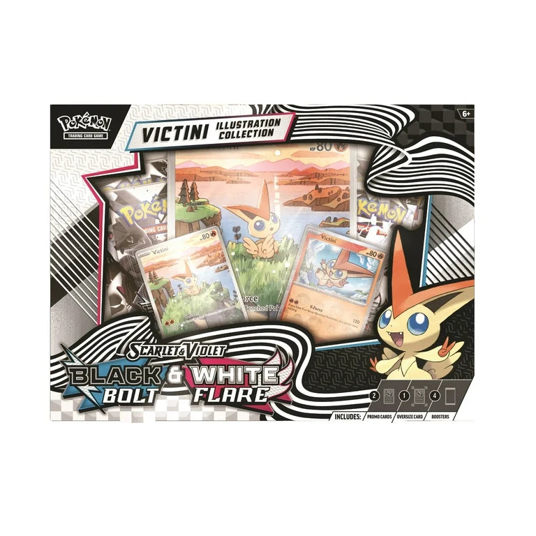Pokémon TCG - Scarlet & Violet Black Bolt & White Flare Victini Illustration Collection