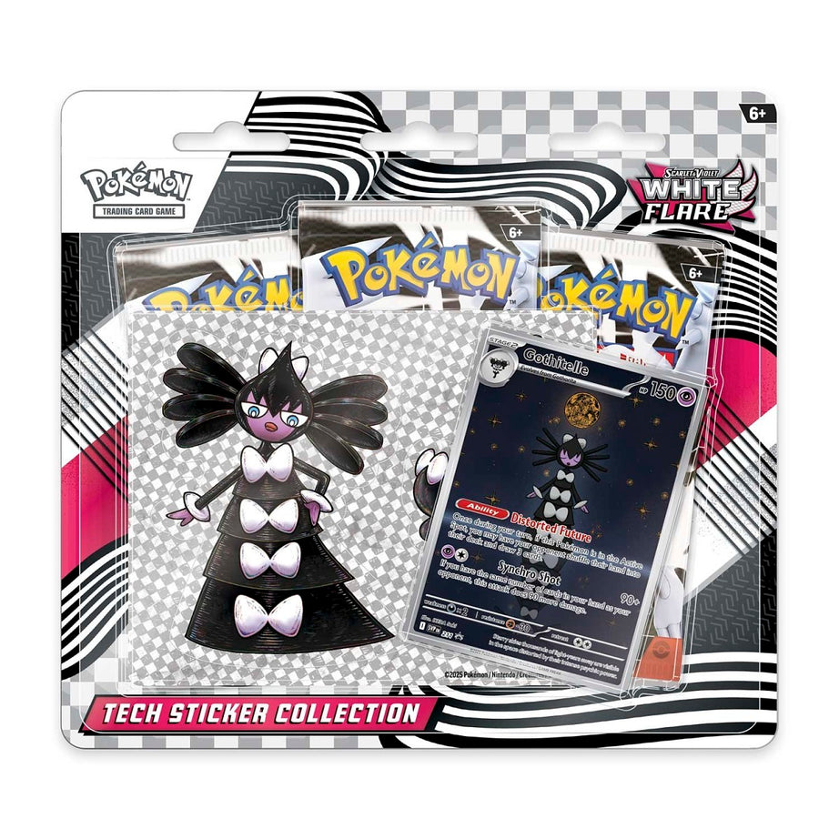 Pokémon TCG - Scarlet & Violet White Flare Tech Sticker Collection